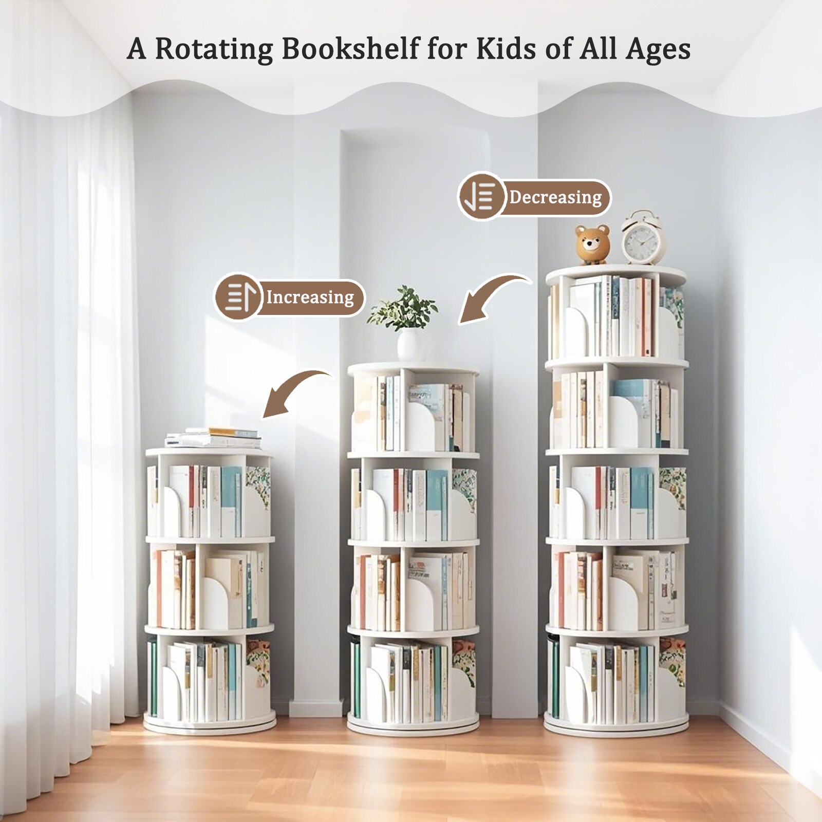 LOVMOR SF-Y-W3204P293743 bookcases - View #3