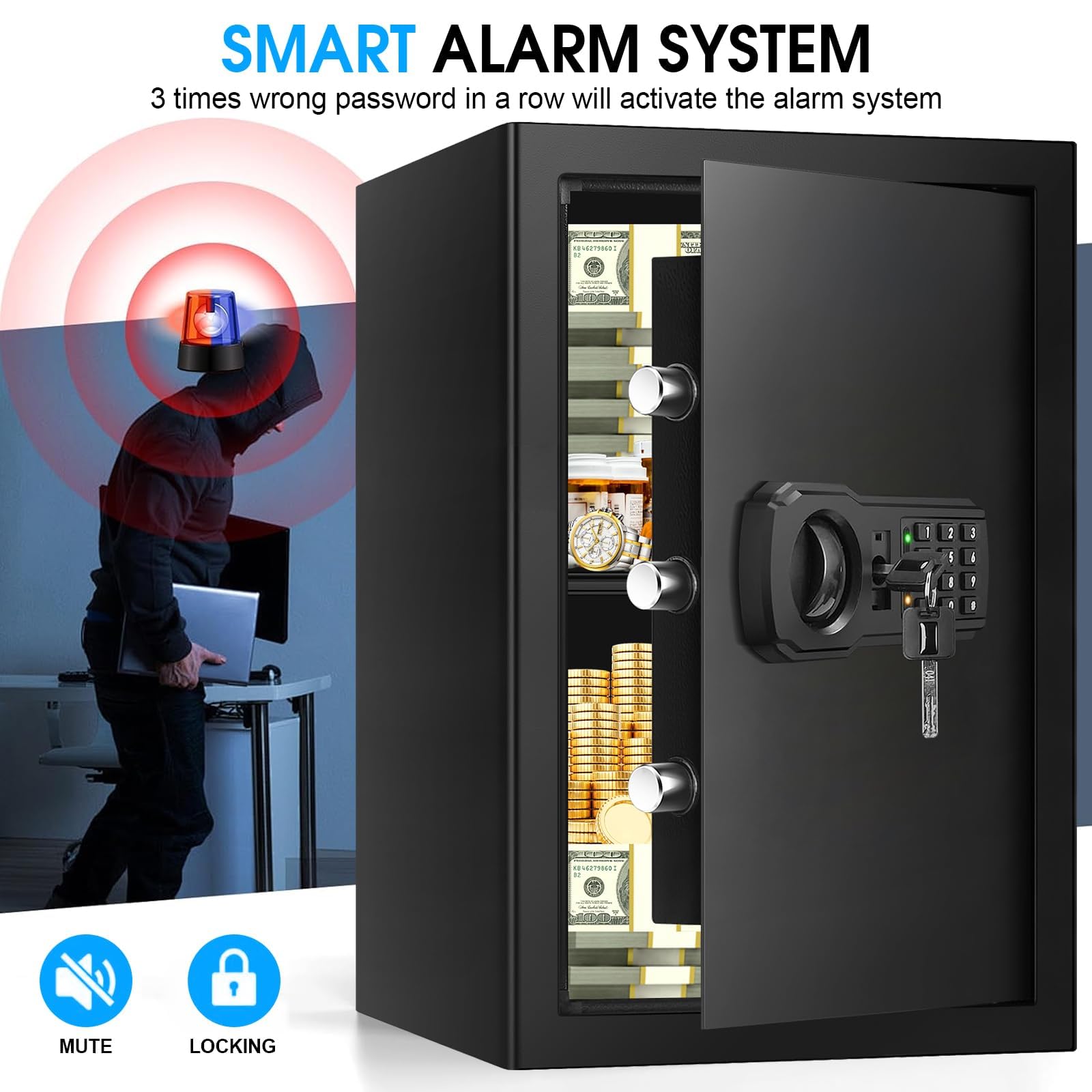 LILILIAN FMY LRO0821E654 Floor-Wall-Safes - View #8