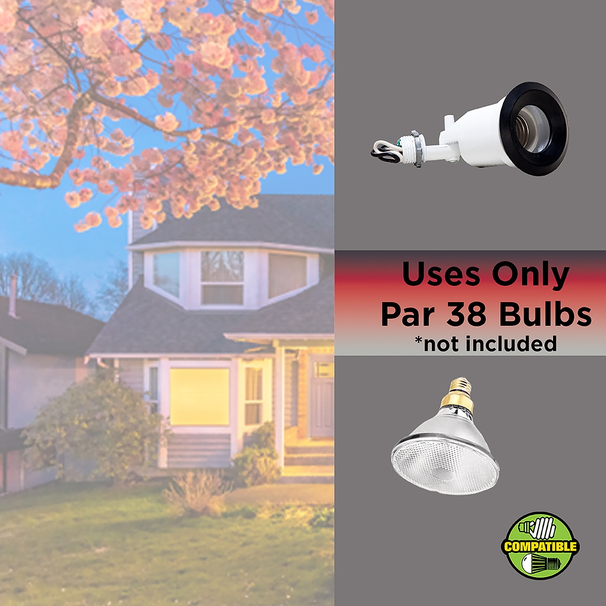 Hubbell LT100WH Switch-Controlled-Floodlights - View #2