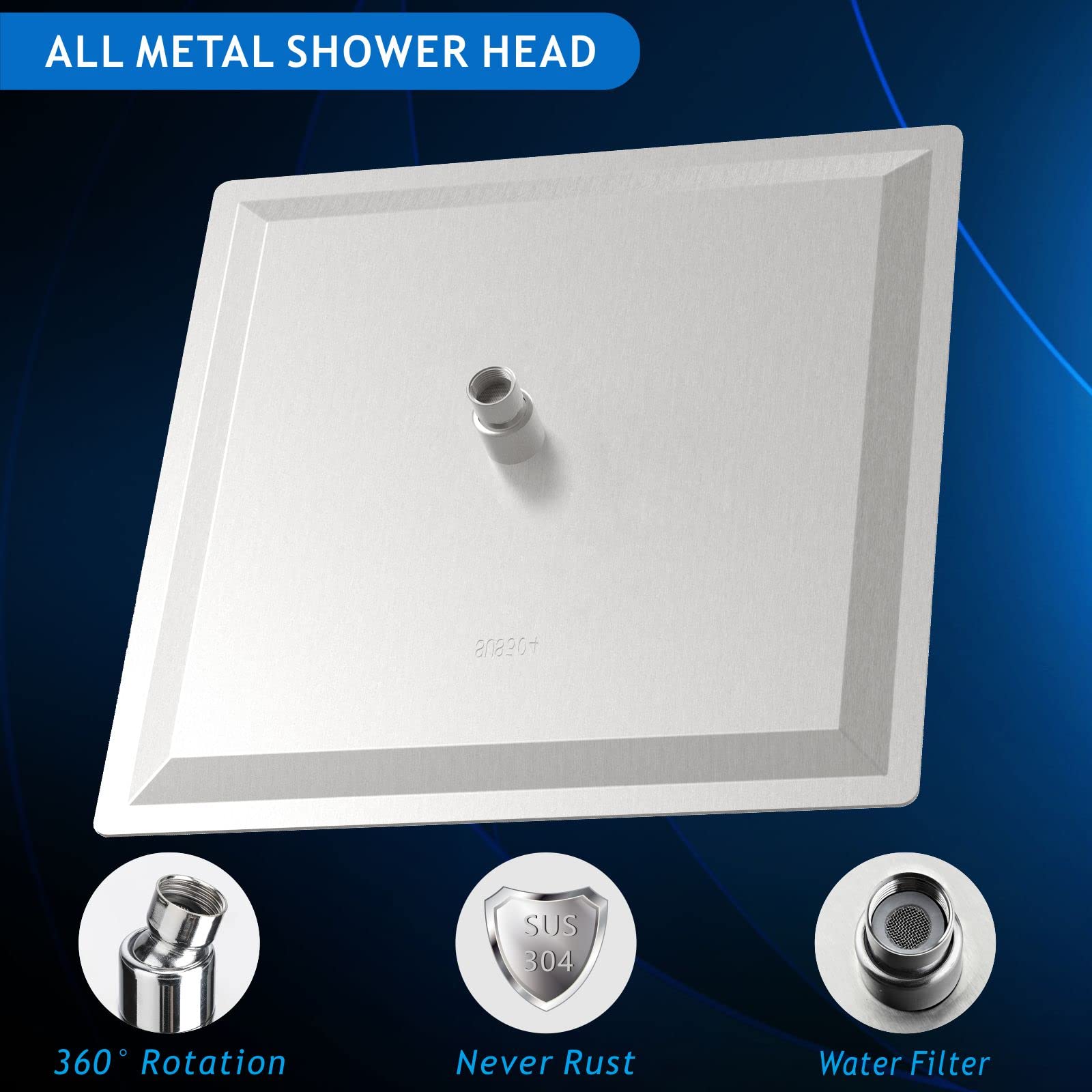 TNSO 5749848448814 Fixed-Showerhead - View #2