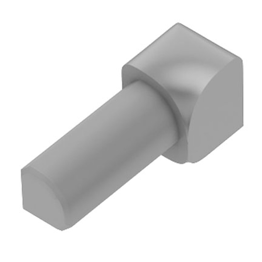 Schluter Systems Rondec 0.25-in W x 1-in L Bright White PVC Inside Corner Tile Edge Trim Schluter Systems Rondec 0.25-in W x 1-in L Bright White PVC Inside Corner Tile Edge Trim