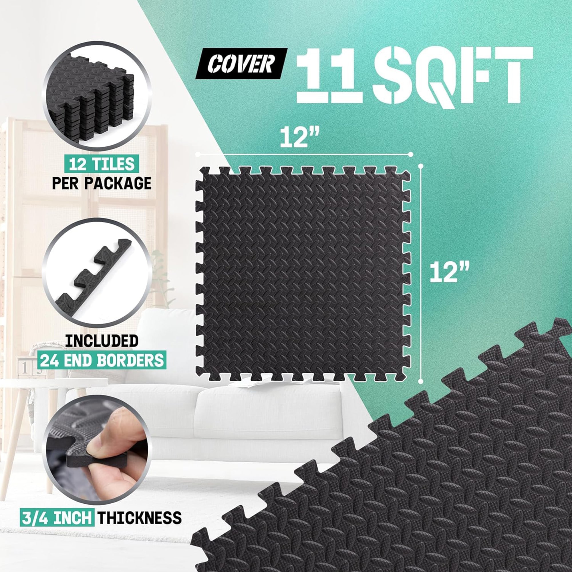 Yes4All SYDI Fitness-Equipment-Mats - View #3