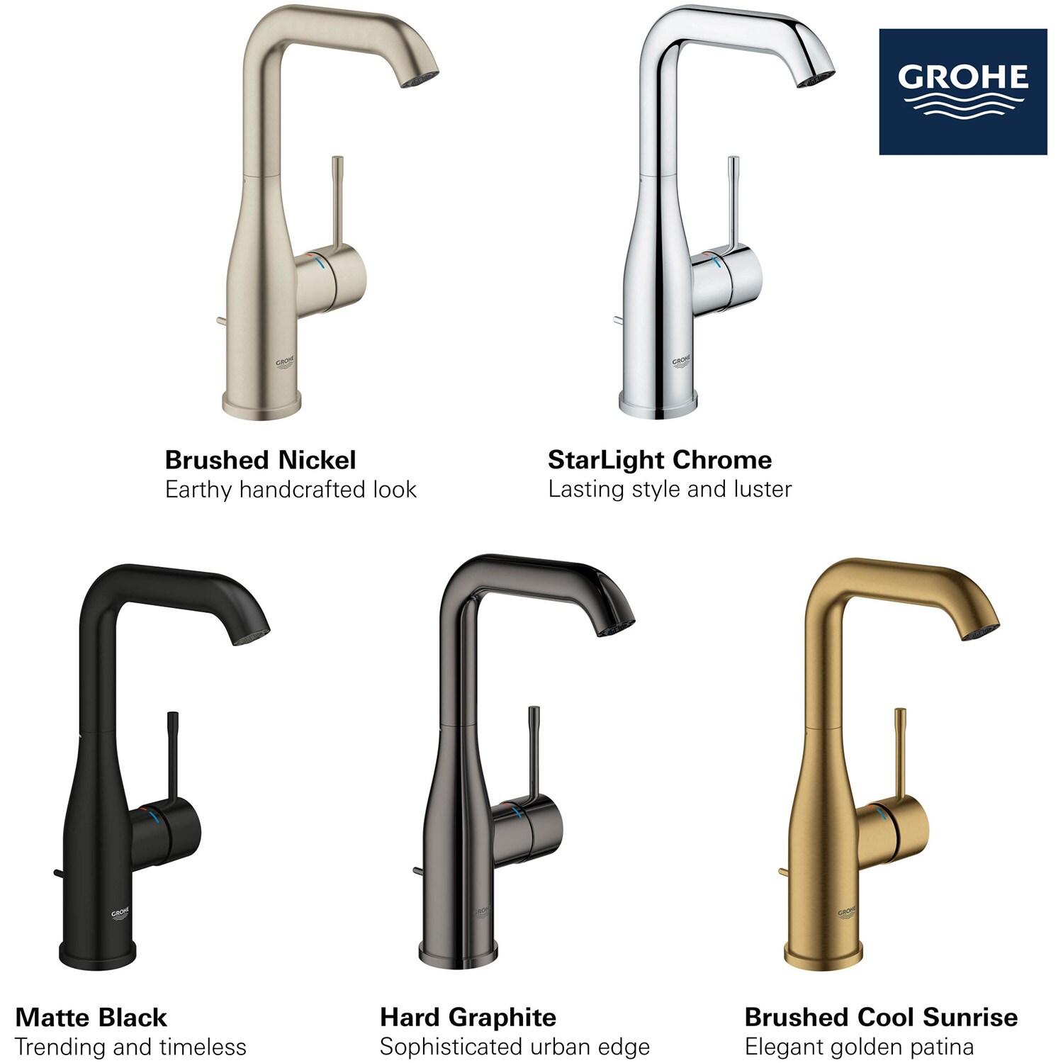 GROHE 23486GNA Lavatory-Faucets - View #5
