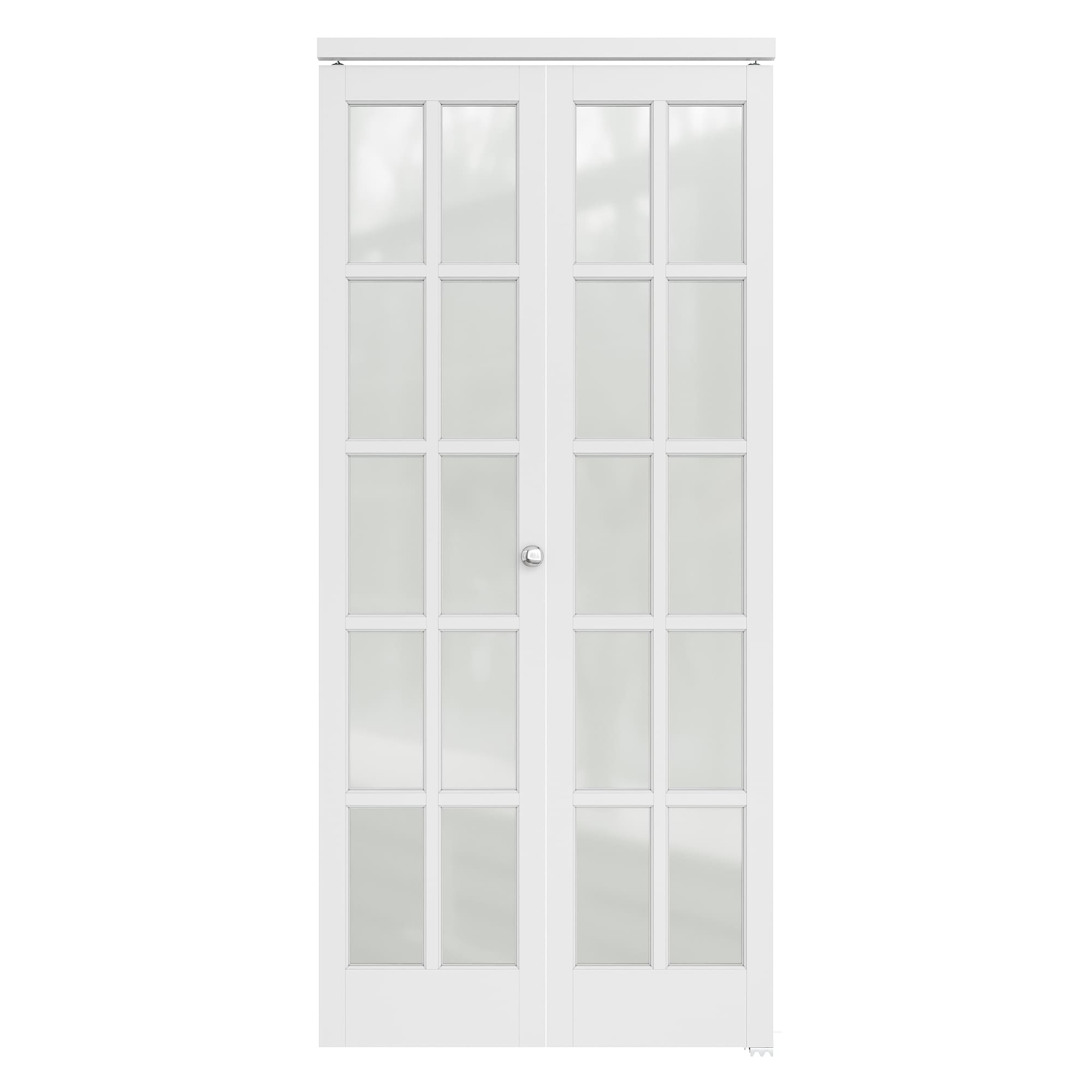 AINLARRY ZD-10G-WT-36 Bifold-Sliding-Closet-Doors - View #3