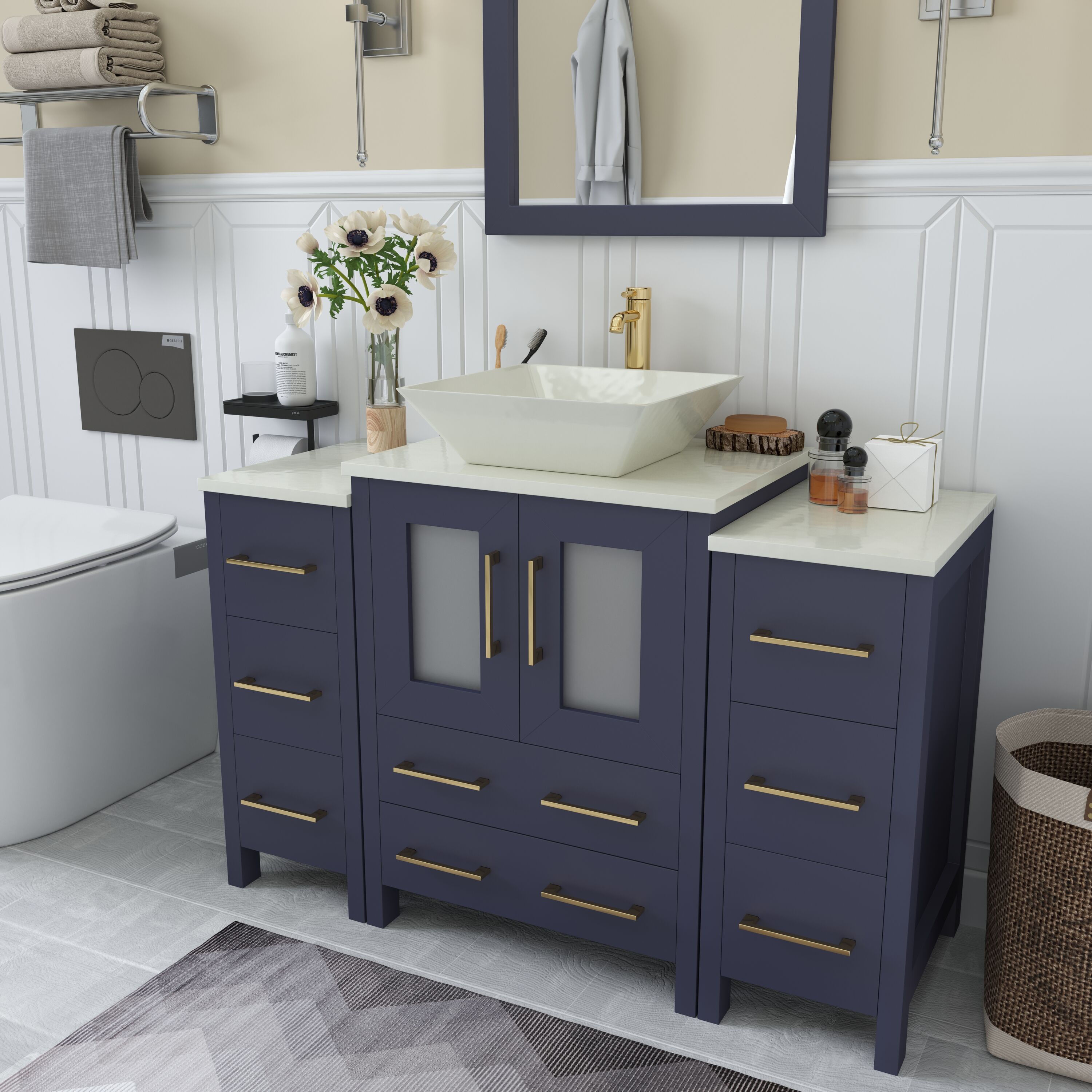 Vanity Art VA3124-48B Bath-Vanity-Combo - View #3