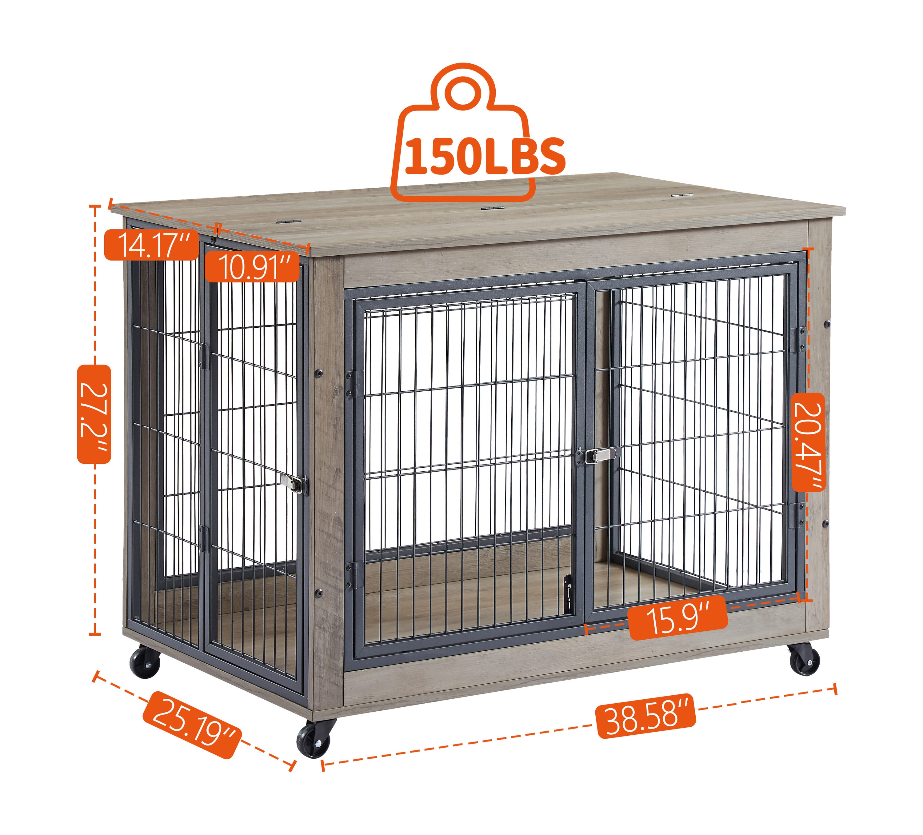 26 dog crate best sale