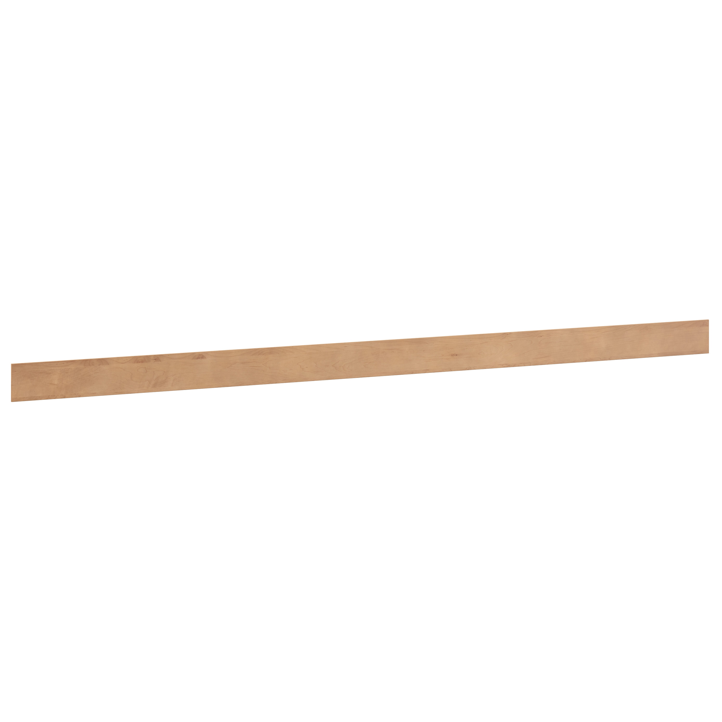 Diamond Express 62L-TB8WD14 Cabinet Toe Kick 96-in W x 4.5-in H x 0.25-in D Sahara Brown Stained
