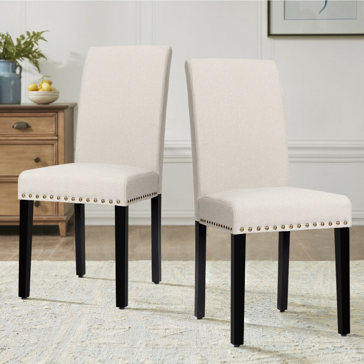 WELLFOR HW-HWY2-65395BE Dining-Chairs - View #12