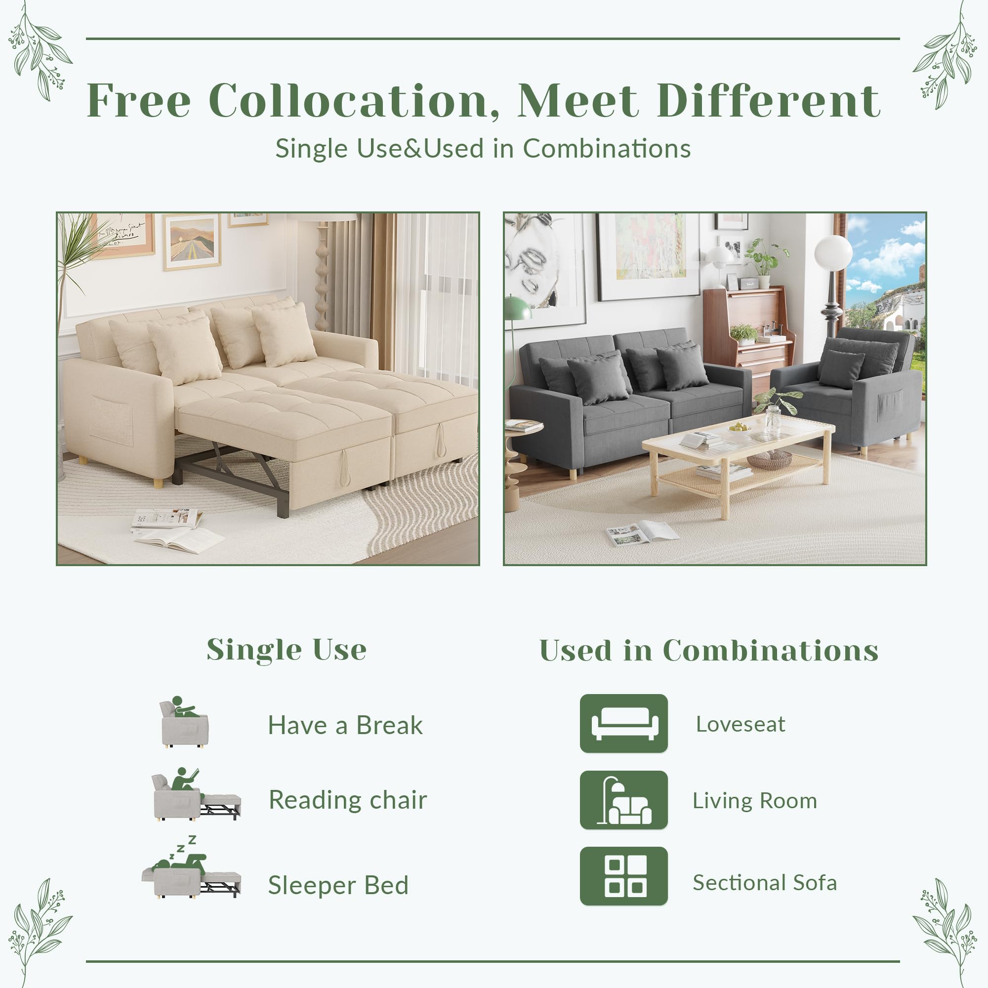 AECOJOY 13170BG-LS01 futons - View #5