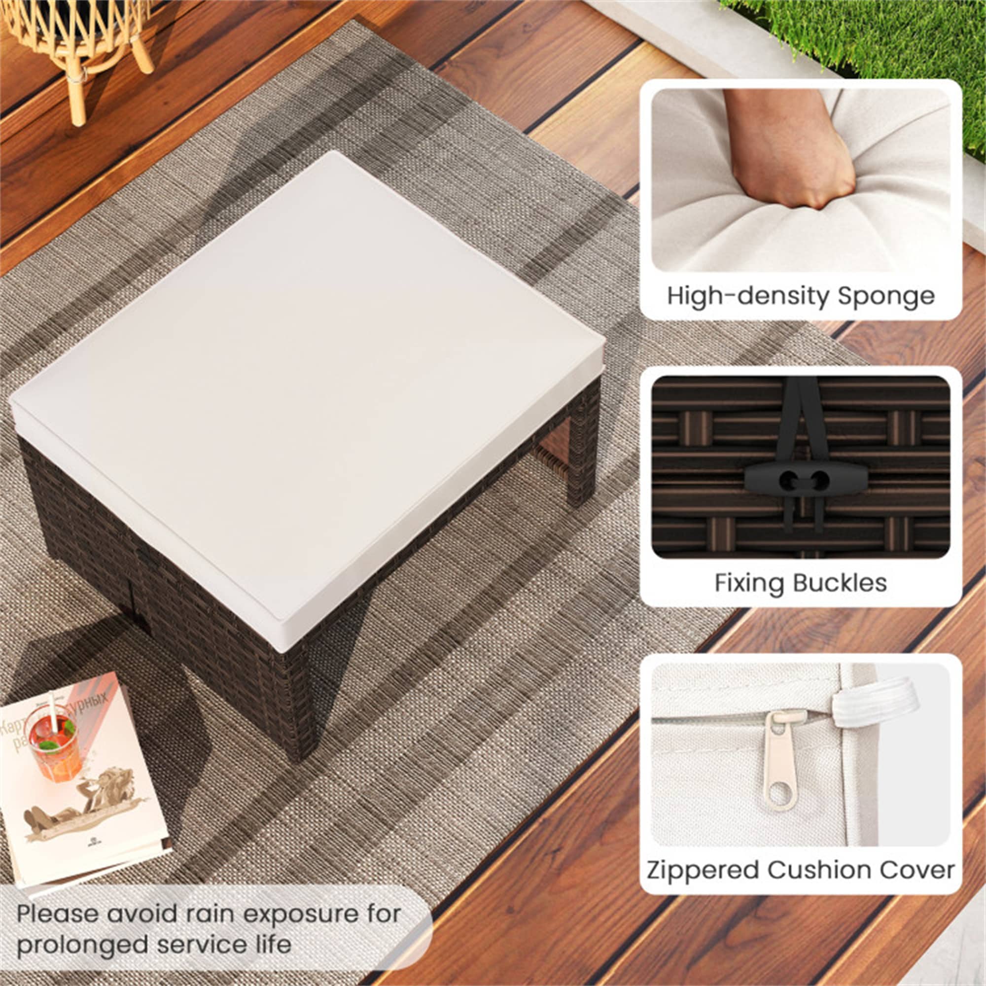 BABOOM BOM-0483TN-CO Stools-Ottomans - View #7
