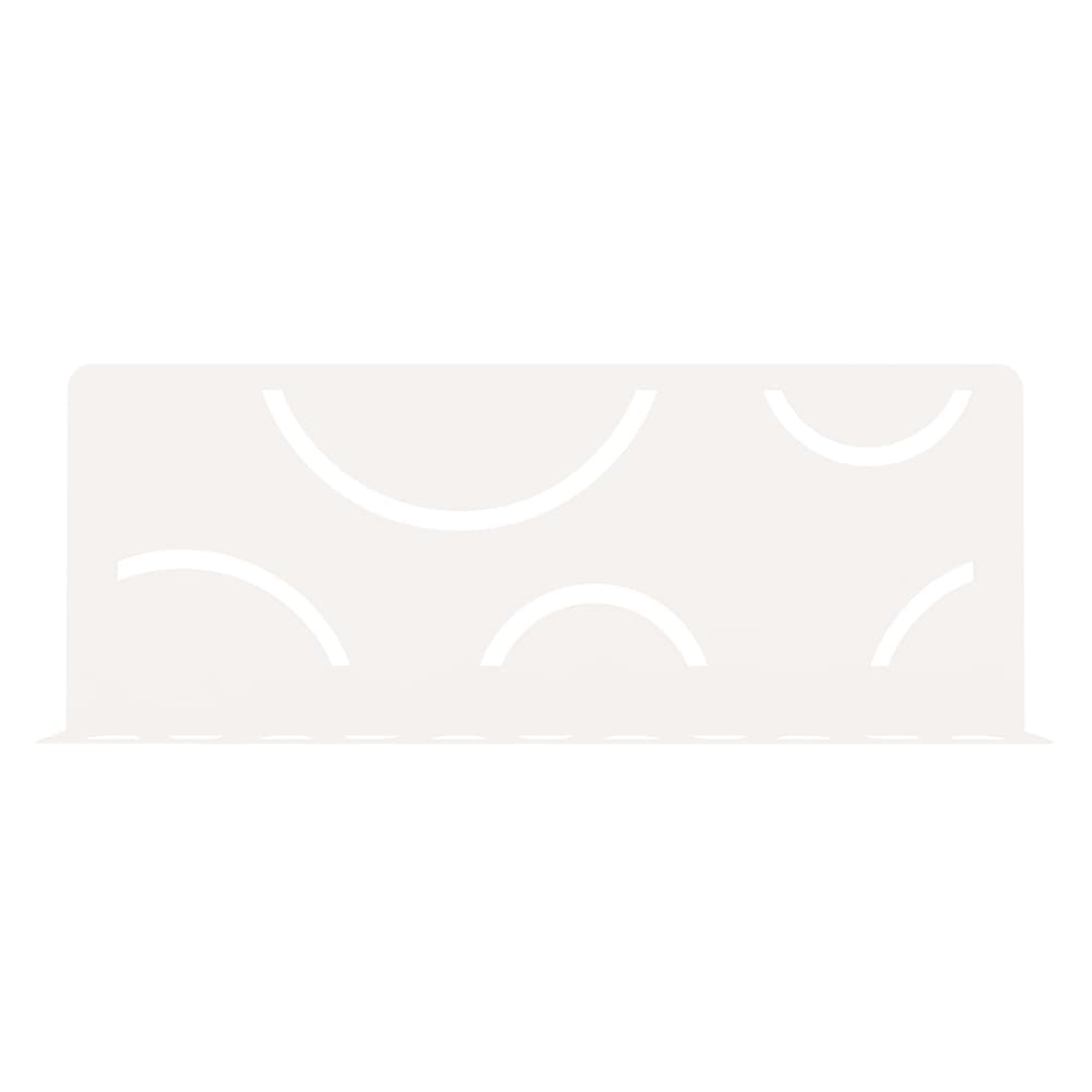 Schluter Systems SWS1D6MBW Shelf Rectangular Wall Curve Matte White