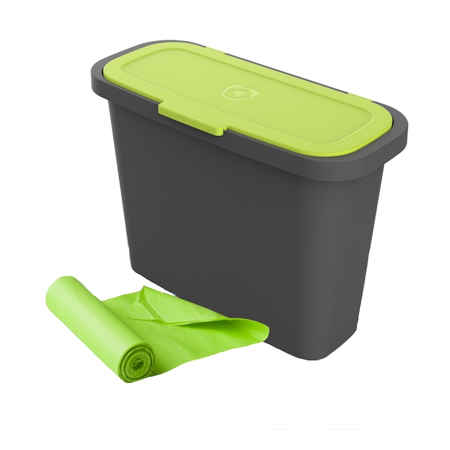 RSI 2.4 Plastic Kitchen Compost Bin Composter in the Composters department  at