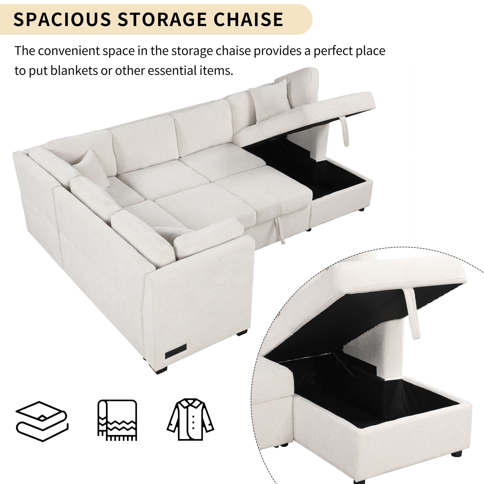 ModernLuxe N719S001410A Sofas-Loveseats - View #4