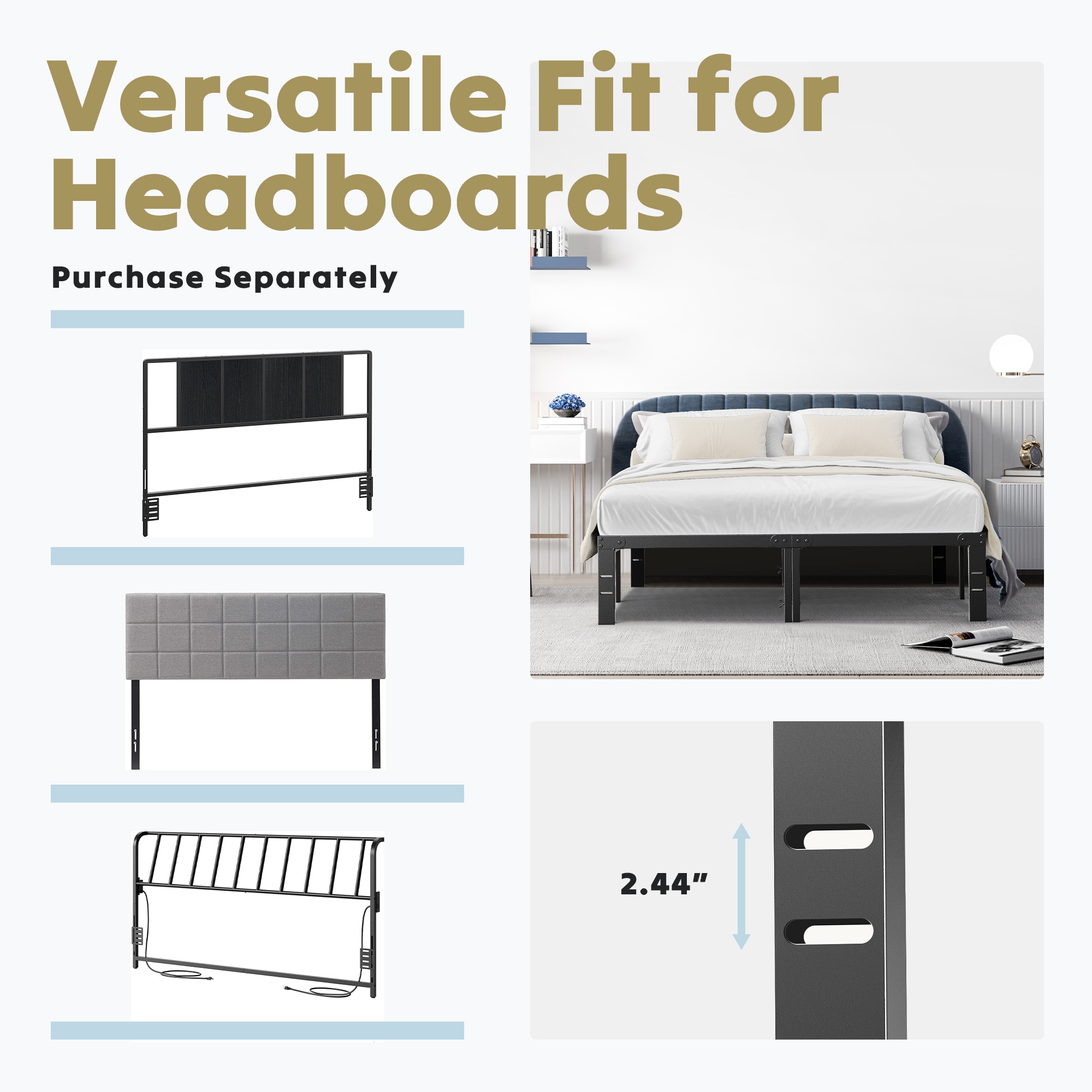 Sweetcrispy L-BF-3611V3-QUEEN beds - View #5