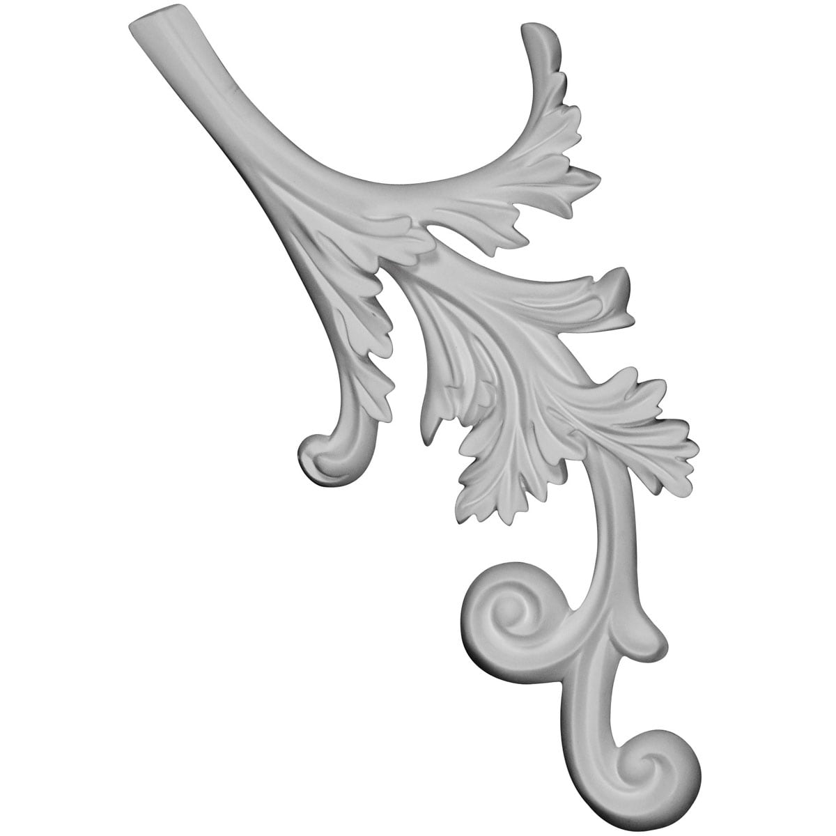 Ekena Millwork ONL14X07X00JU-R Juniper, Right 14.5-in W x 7-in H Flower Primed Applique