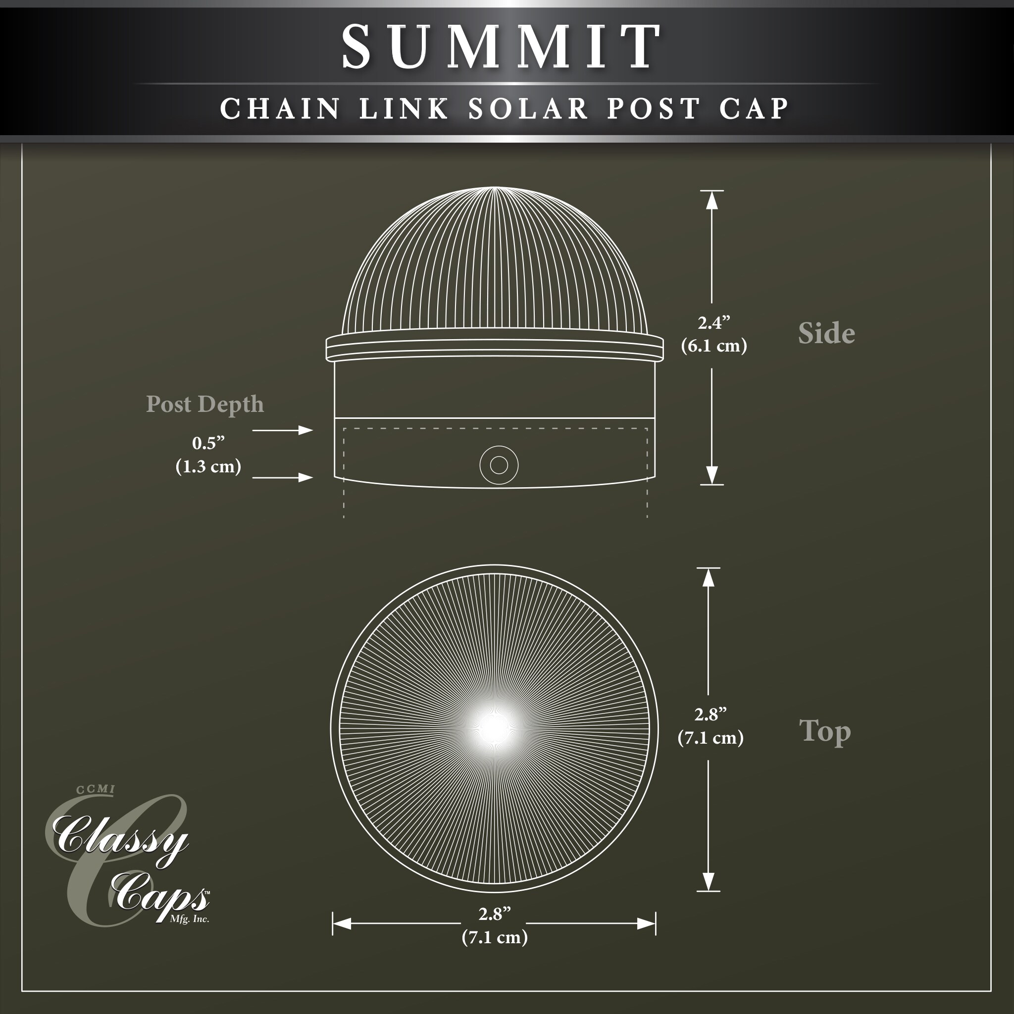 Classy Caps CH2233B Deck-Lights - View #8