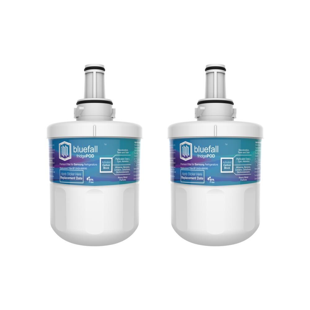 Bluefall BF-DA29-00003G-2PACK Twist-in Refrigerator Water Filter DA29-00003G 2 -Pack