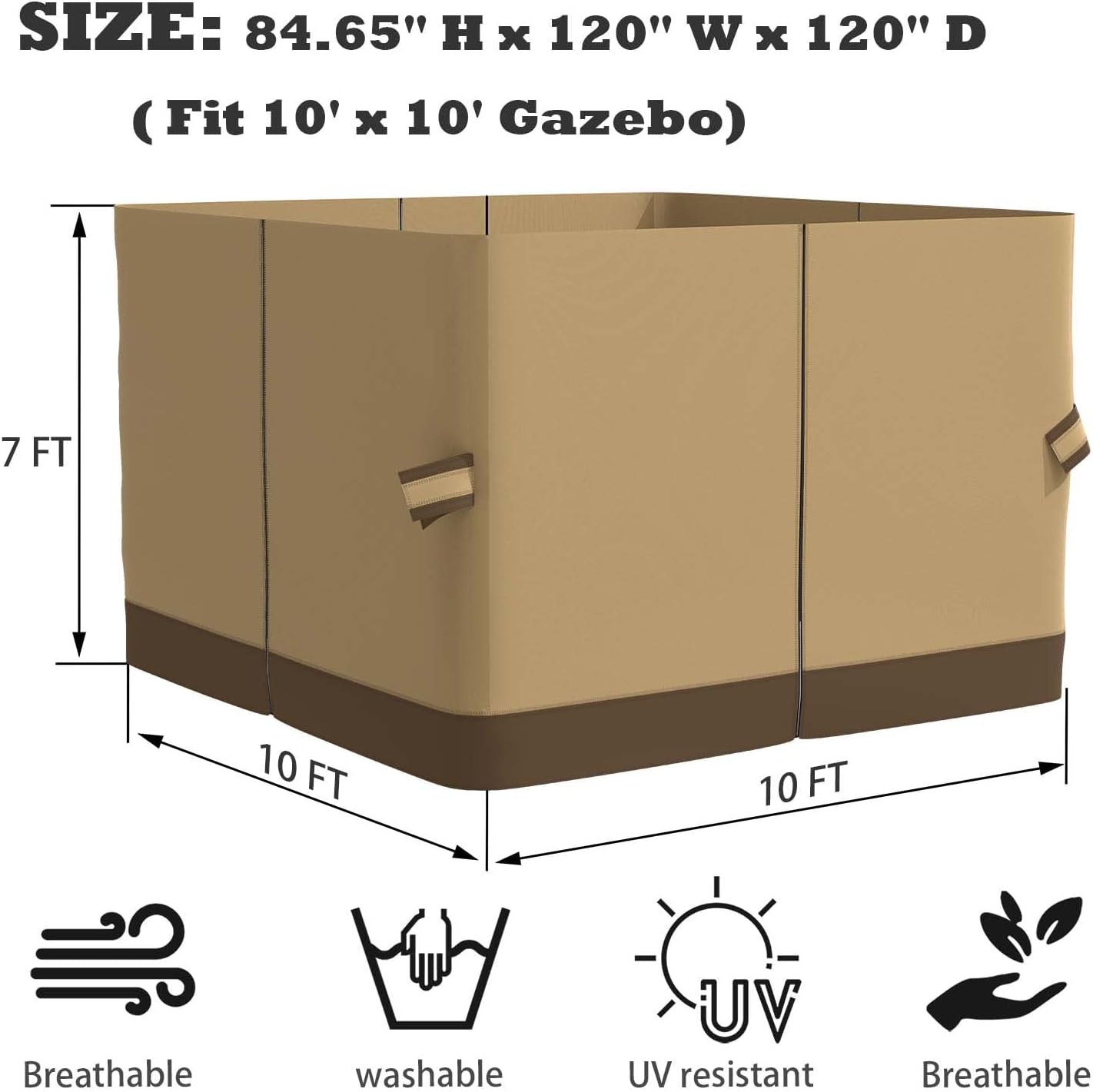 Aoodor A029-PKICE Gazebo-Parts-Accessories - View #2