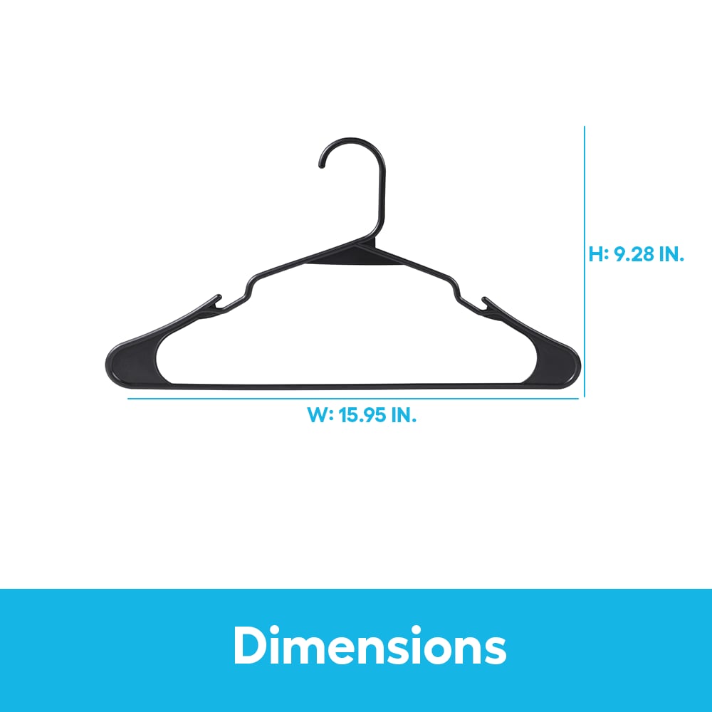 Lowe's Essentials PHP06283-BLACK hangers - View #4