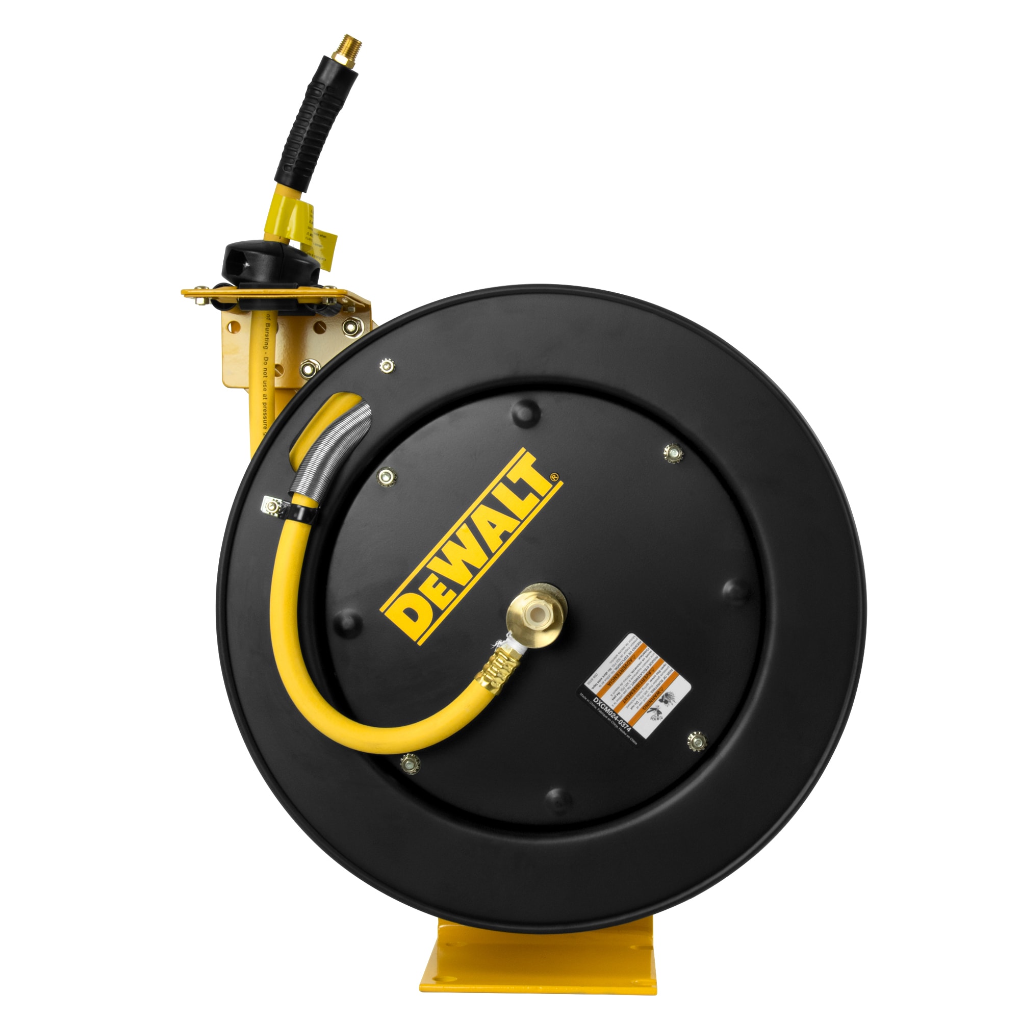 DEWALT 1/2 In. x 50 Ft. Double Arm Auto Retracting Air Hose Reel in the Air  Compressor Hoses department at