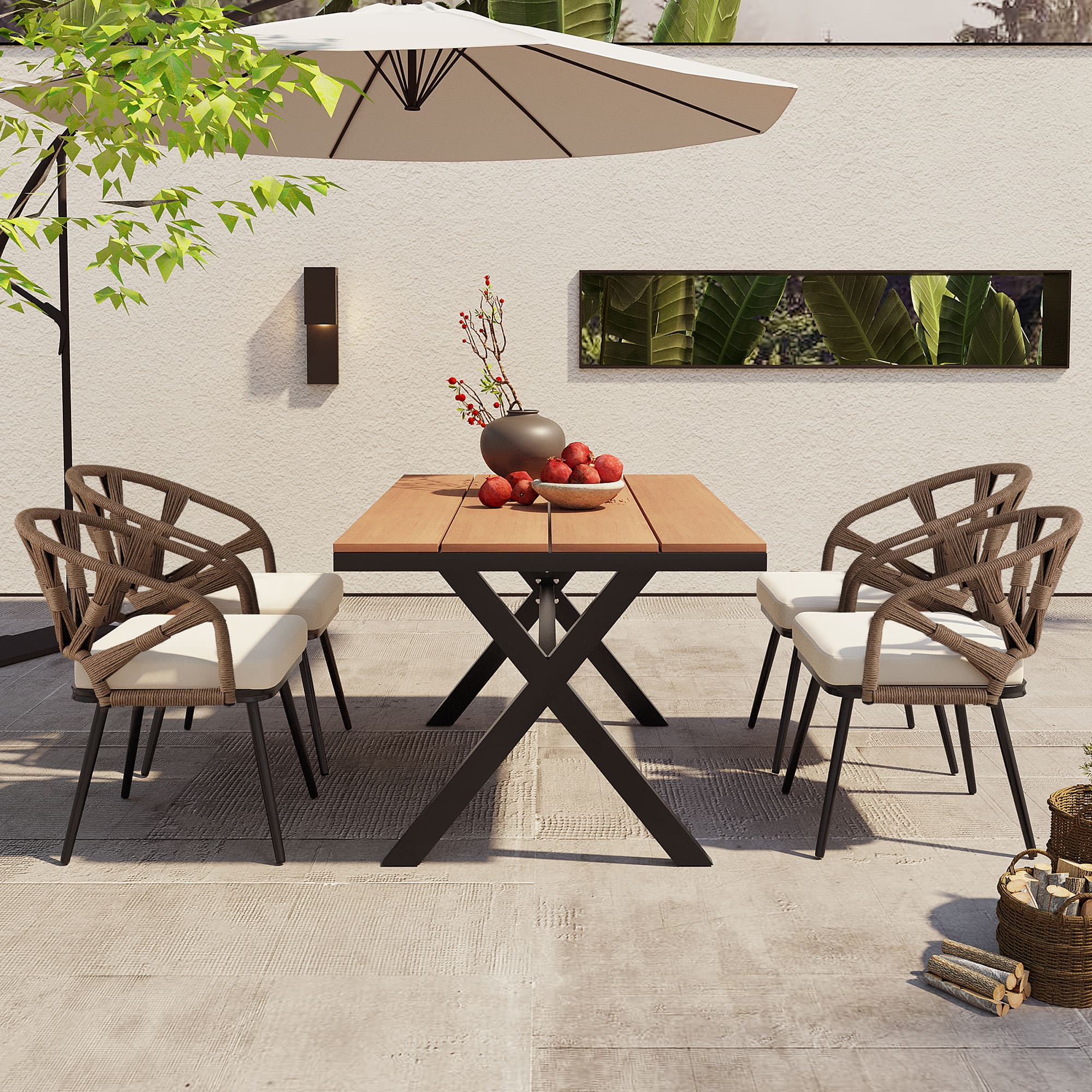 Lycvki 02PCS-24 Patio-Conversation-Sets - View #2