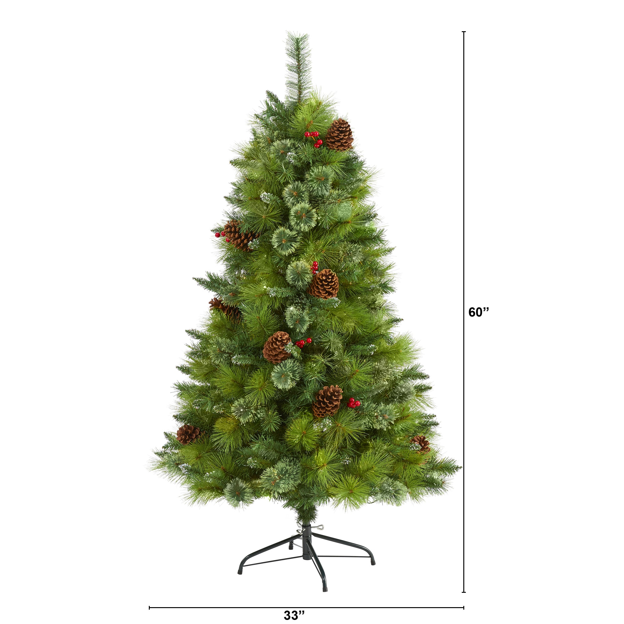 Nearly Natural T4504 Artificial-Christmas-Trees - View #2