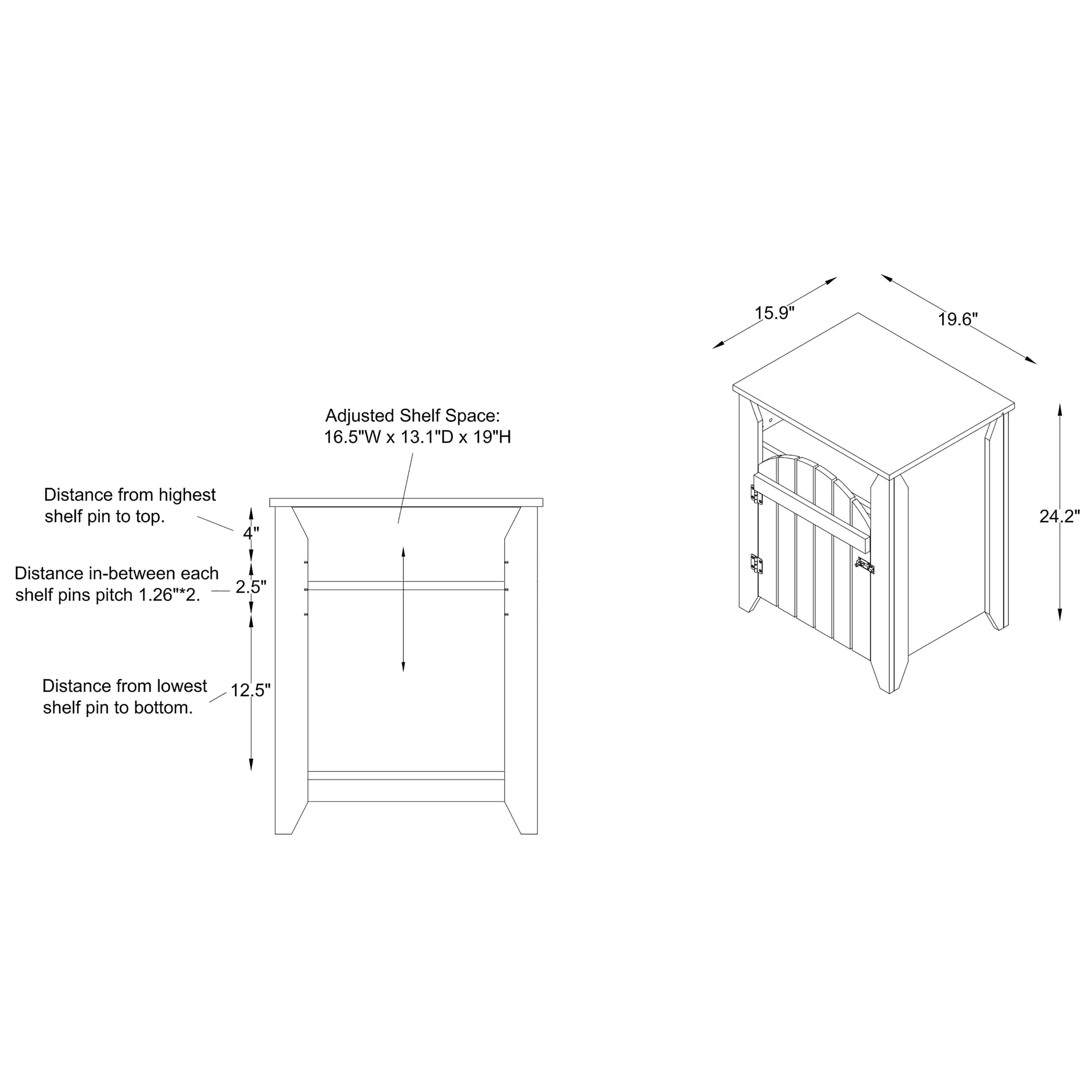 Furniture of America HFW-1998C25 End-Tables - View #12