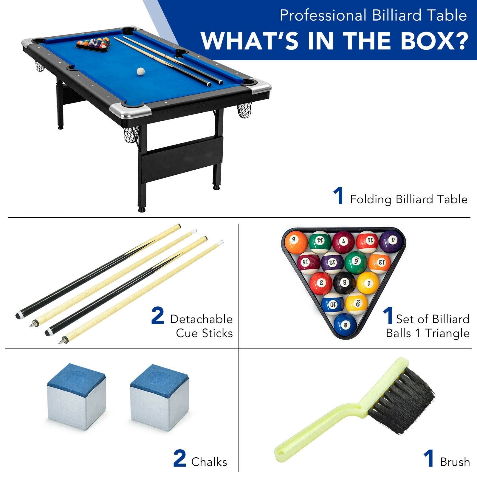 SUGIFT LW108SUGHY4121 Pool-Table - View #6
