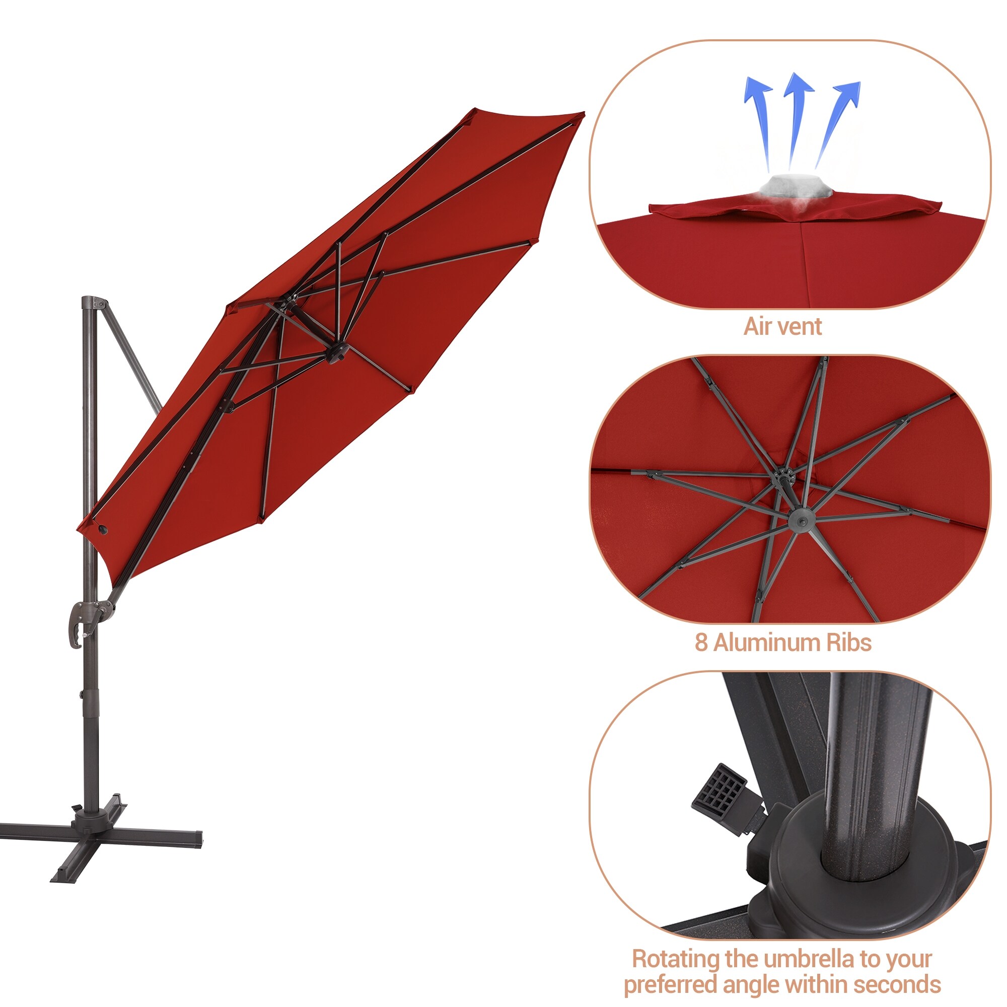 ACEGOSES LW-335RD Umbrellas-2 - View #4