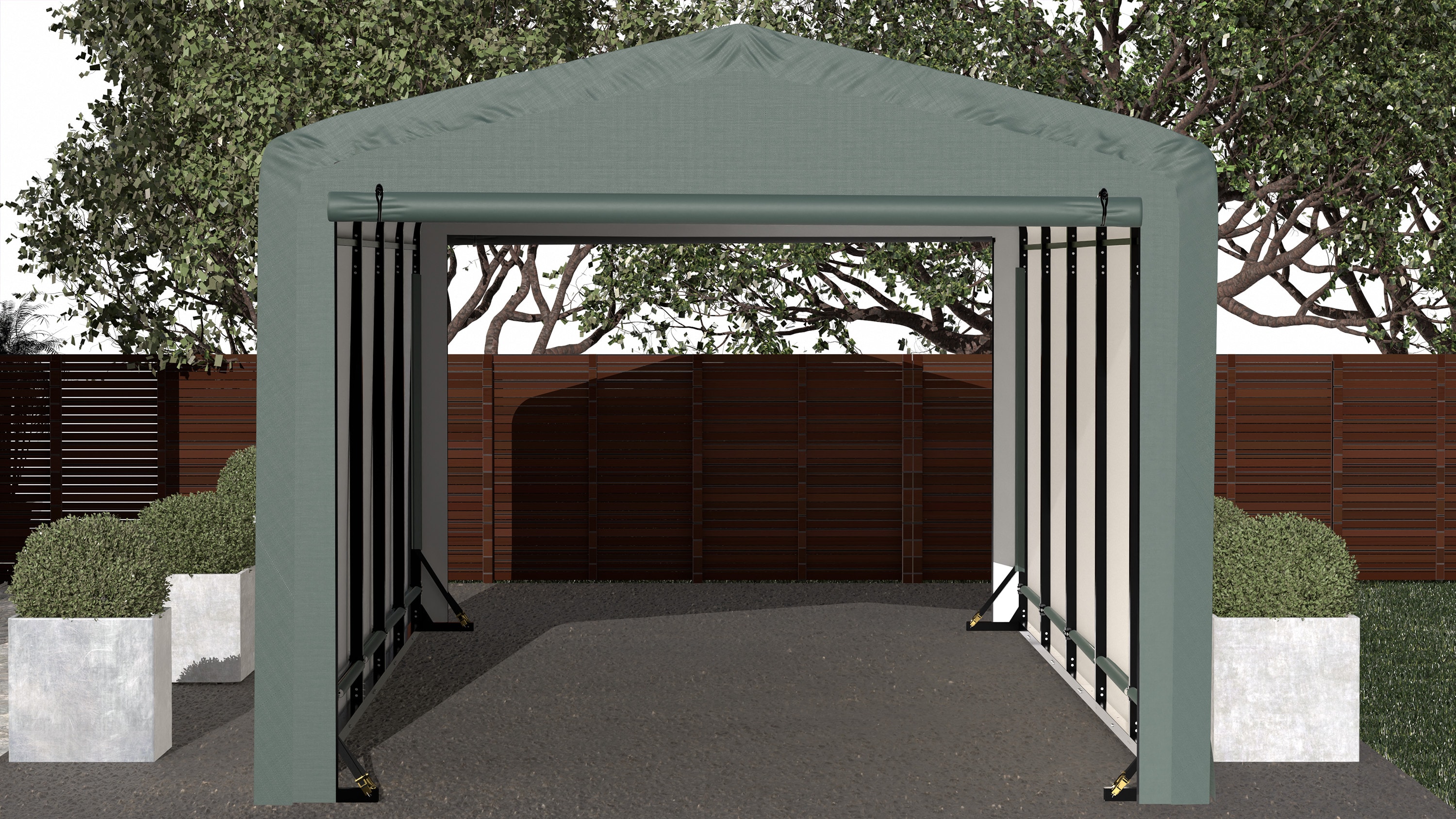 ShelterLogic SQAACC0104C01002308 Garage-Buildings - View #11