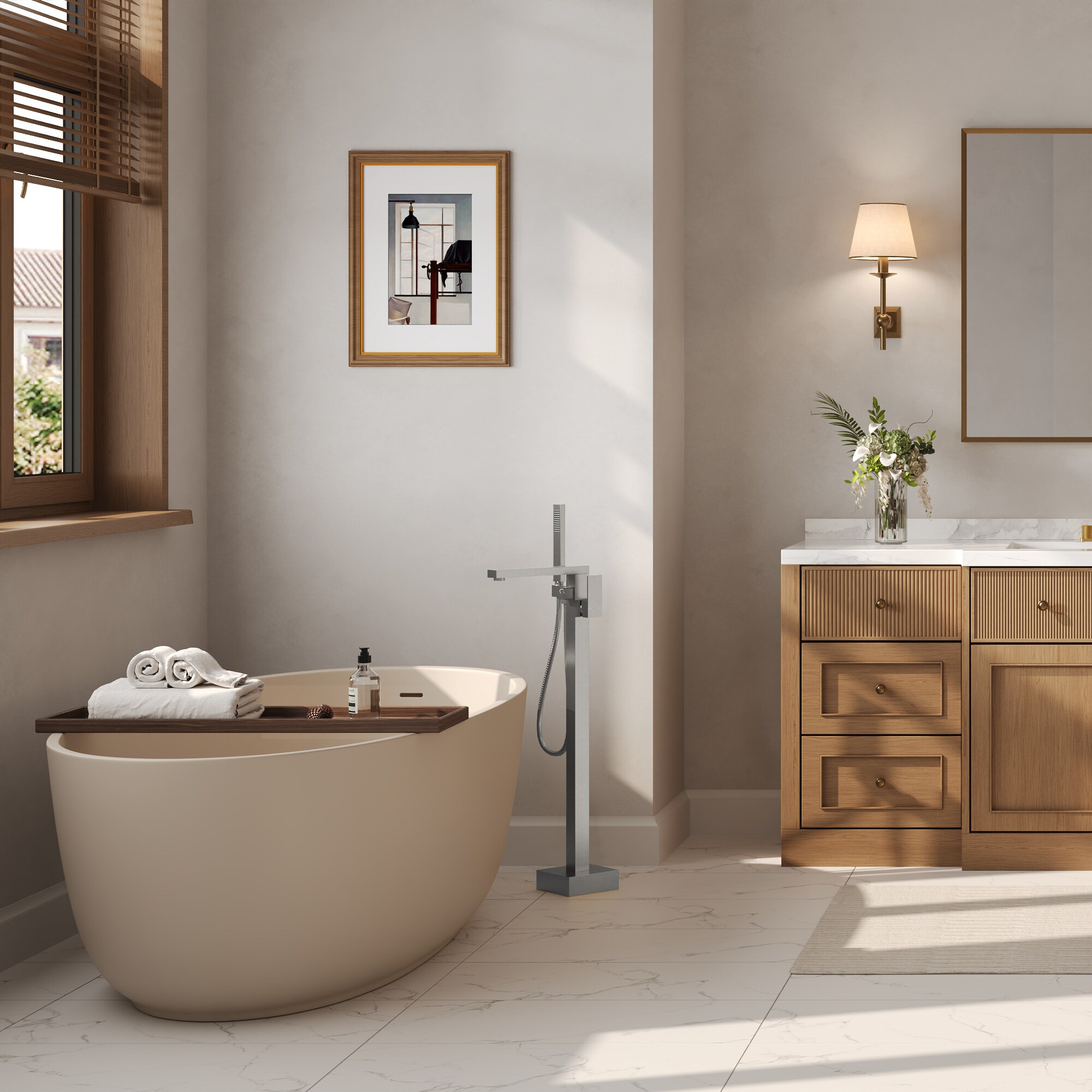 GRANDJOY SGF10GJ-94BN Roman-Tub-Faucets - View #4