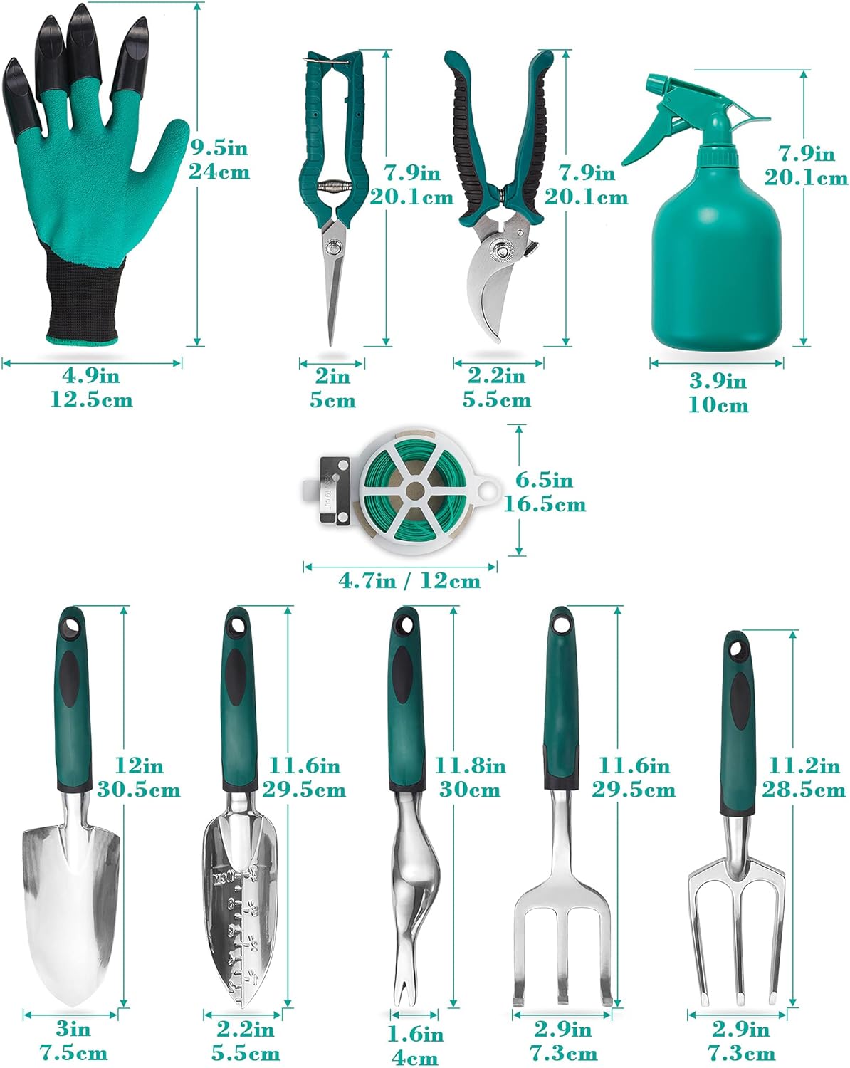 Rbied SD-14 Garden-Hand-Tool-Kits - View #2