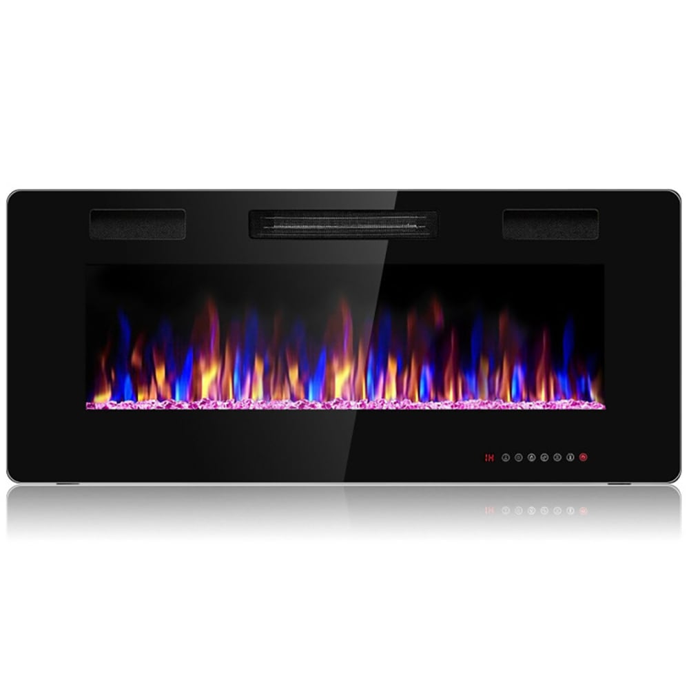 CASAINC 42-in W Black Fan-forced Electric Fireplace WF-EP24704 Sansujyuku sansujyuku.com