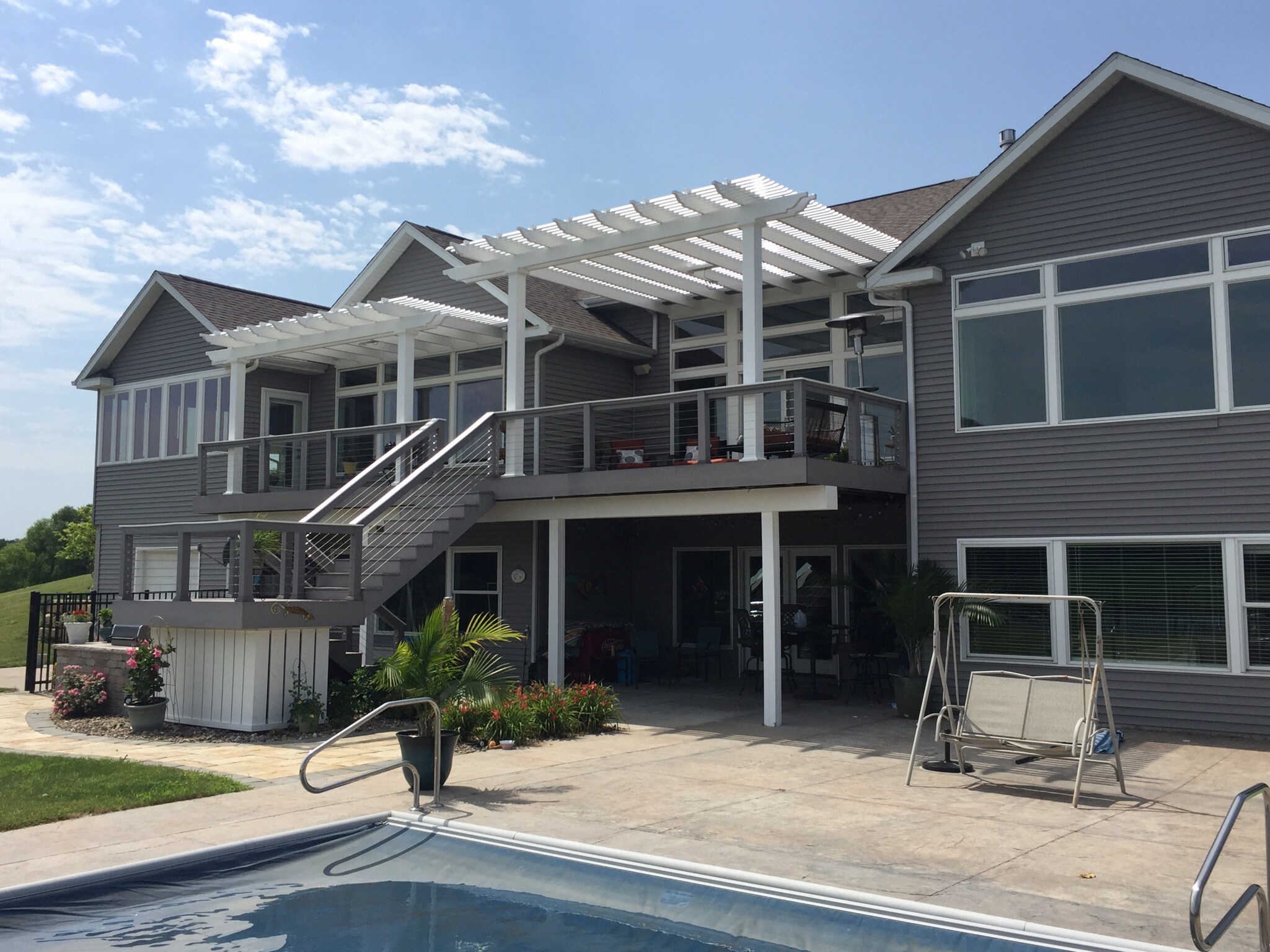 Modern Pergola Kits TRAD16X16A5INCH2021 Pergolas-2 - View #7