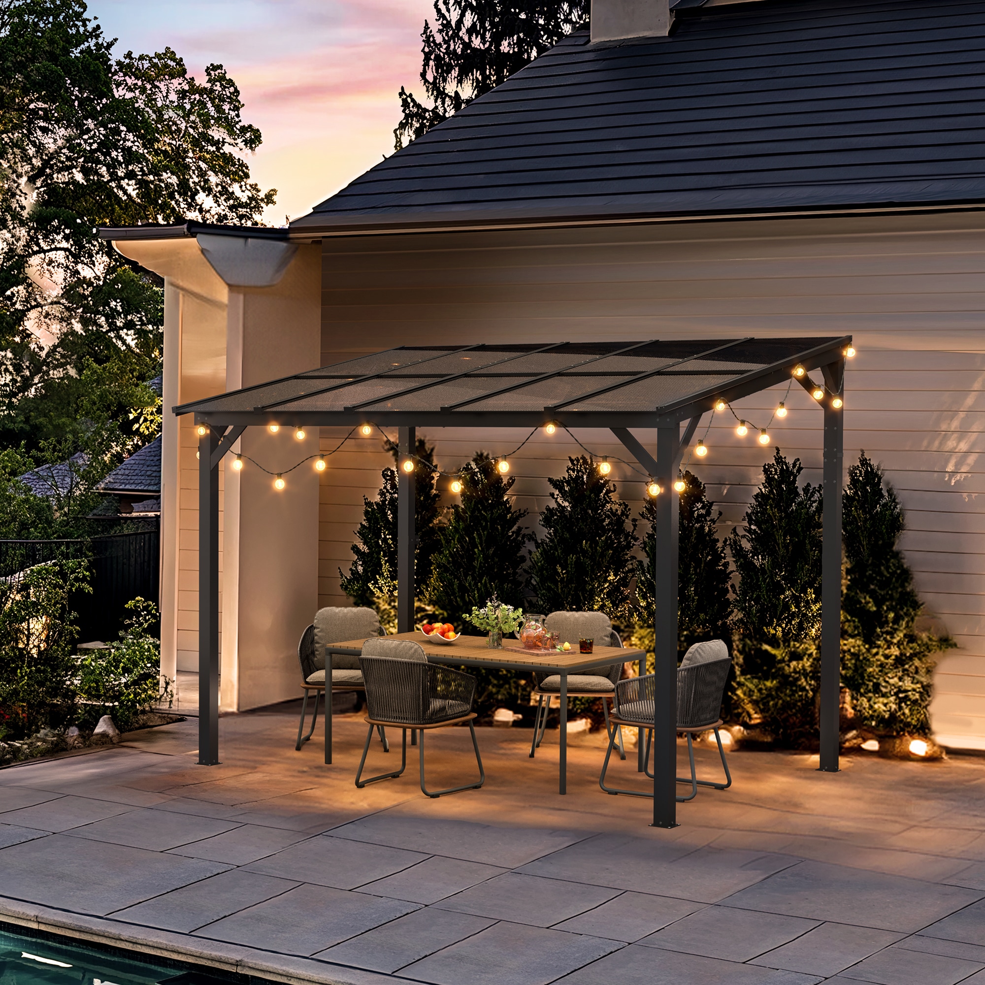 Yurevna LMD-BL-1 Wood-Resin-Gazebos - View #10