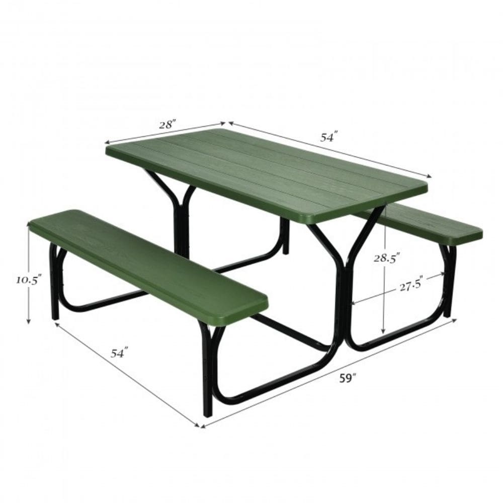 Clihome CWCH-OP34C99LS Picnic-Tables - View #4