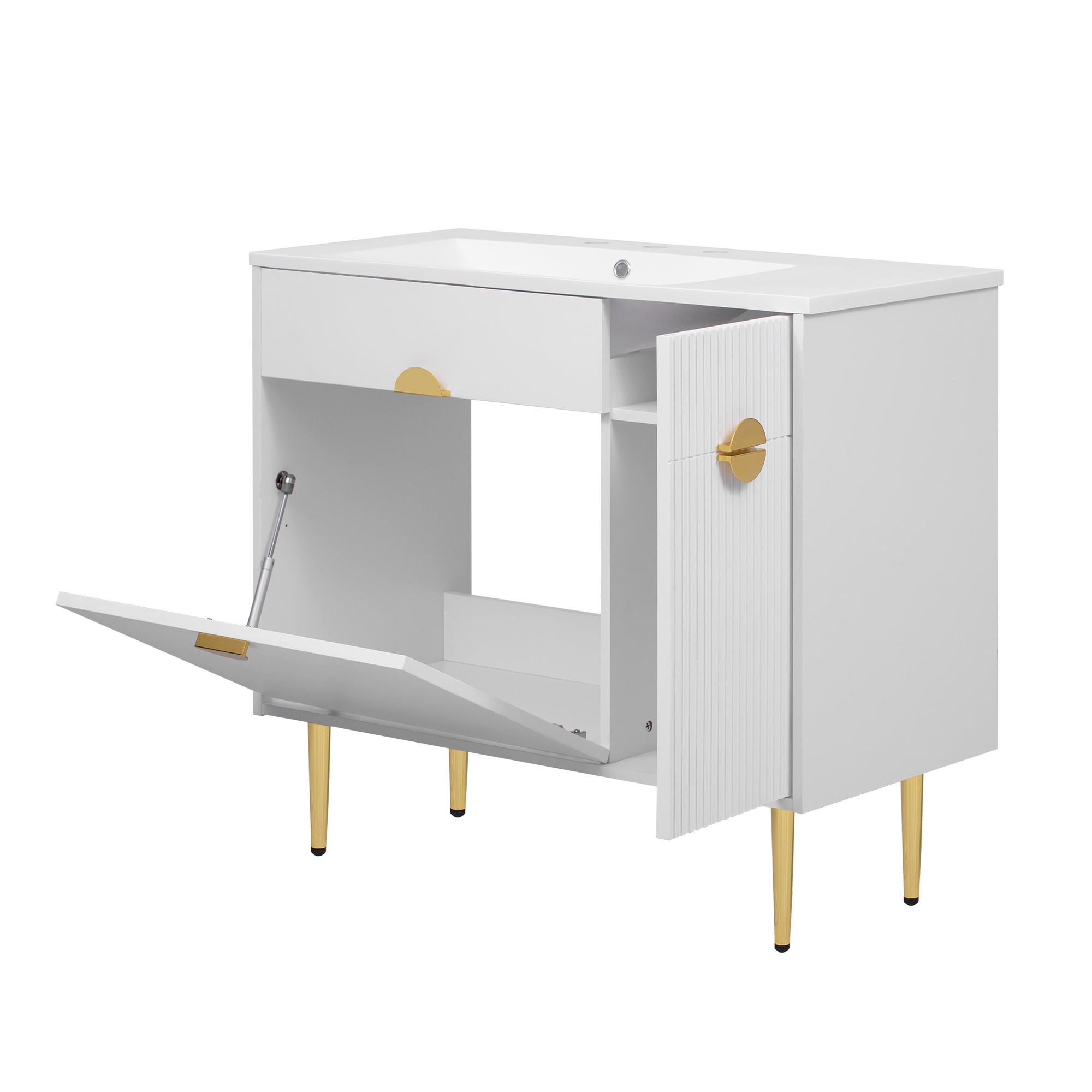 ModernLuxe L3P-N710P265934K Bath-Vanity-Combo - View #10