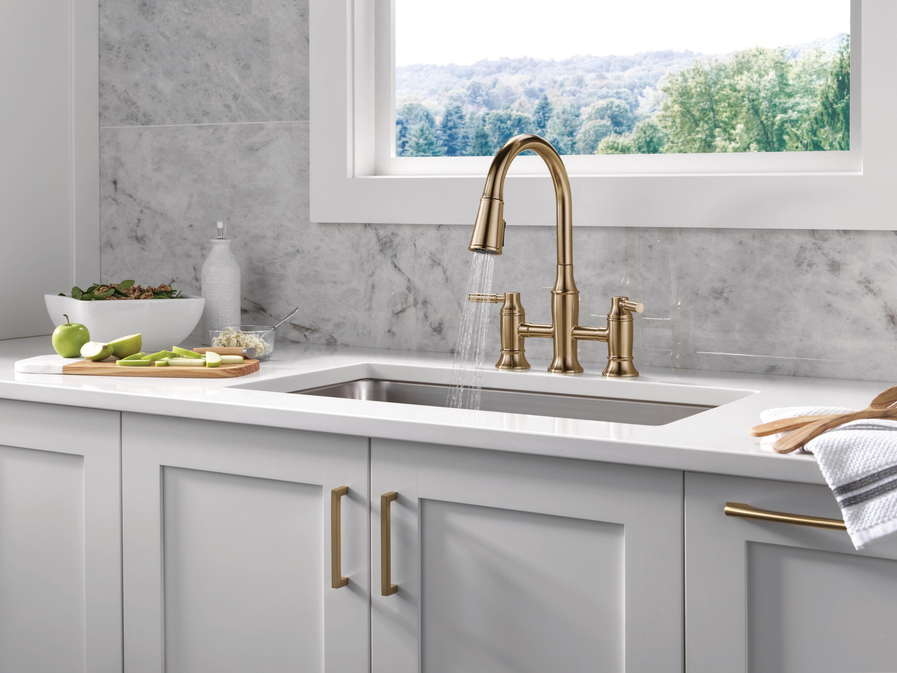 Delta 2384L-CZ-PR-DST Kitchen-Faucets - View #12
