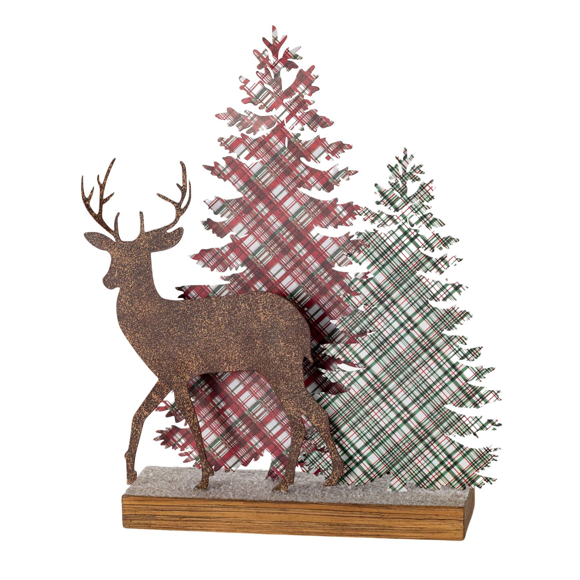 Sullivans MET2338 16.25-in Tree Tabletop Decoration