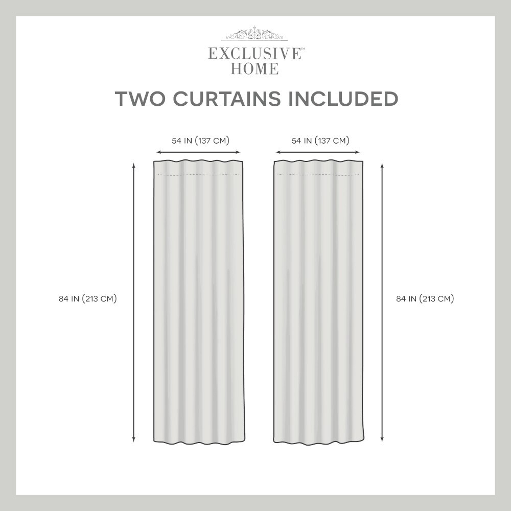 Exclusive Home EH8275-01 2-84H curtains - View #6