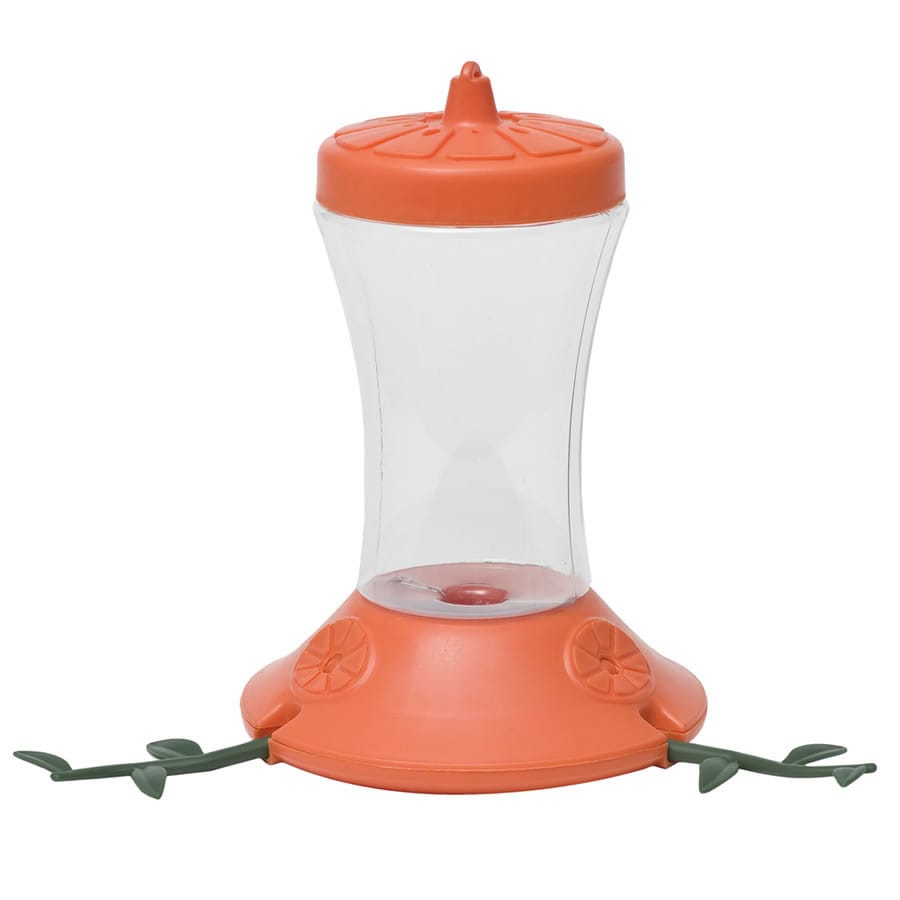 Perky-Pet 466-2 Orange Plastic Hanging Nectar Oriole Feeder- 24-oz Capacity