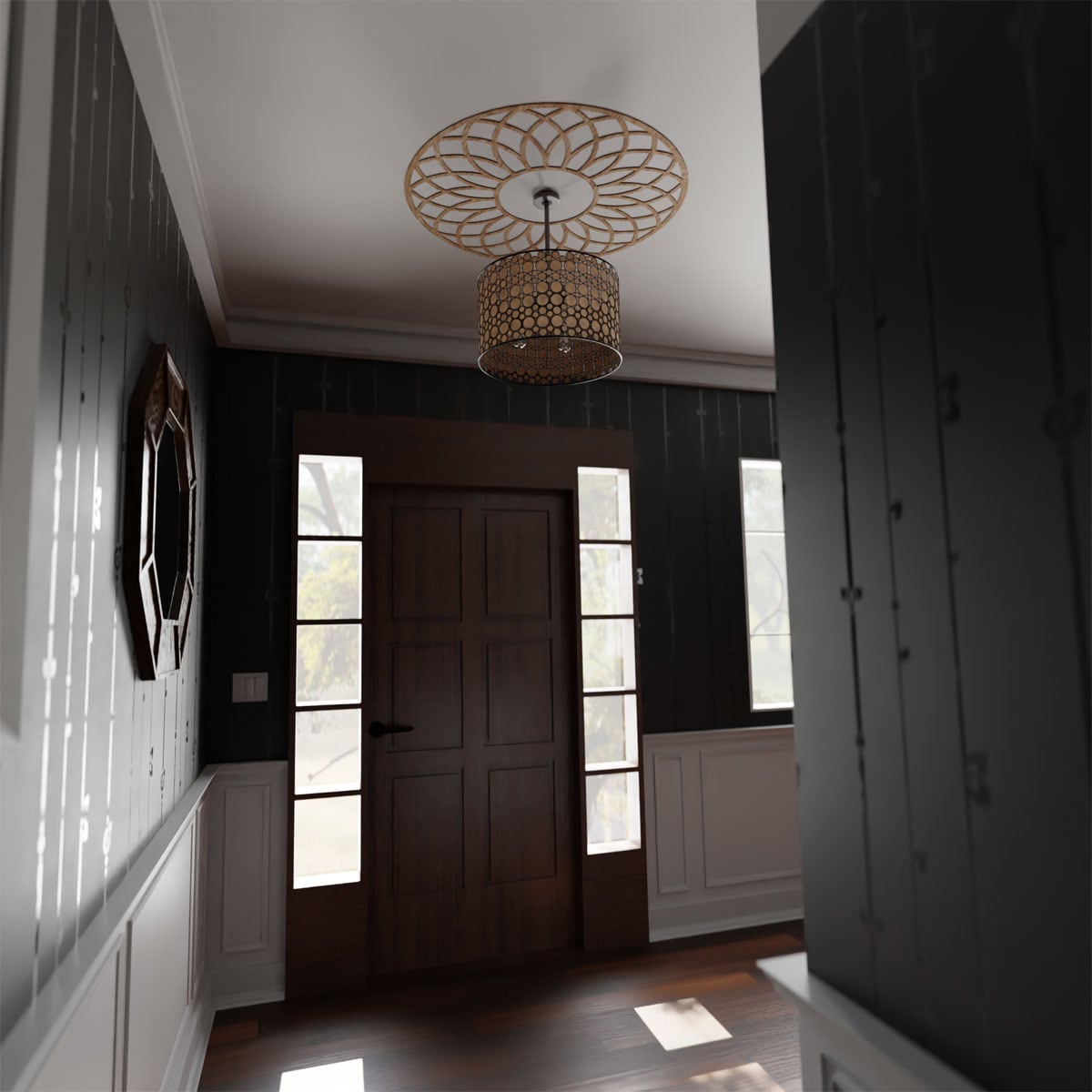 Ekena Millwork CMWP36X36X0375CNRO Ceiling-Medallions - View #5