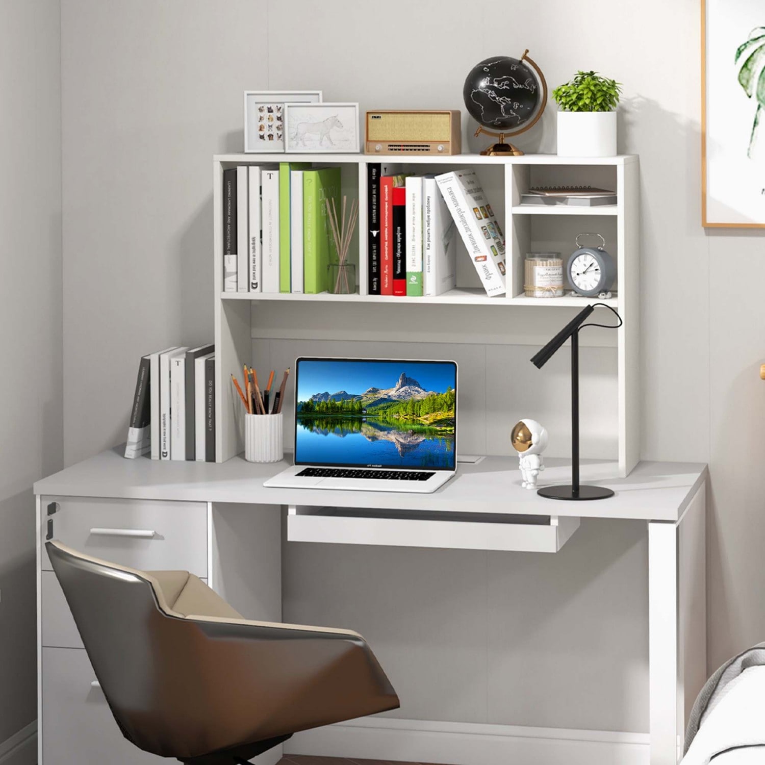 Costway CB10482WH Desktop-Organizers - View #2