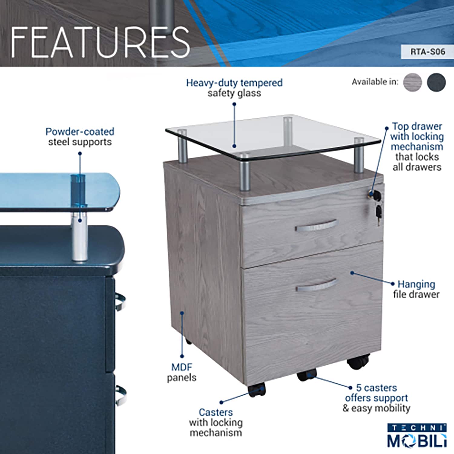 GZMR GM-RTARY Filing-Cabinets - View #3