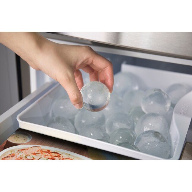 LG Craft Ice InstaView 29.7-cu ft Smart French Door Refrigerator