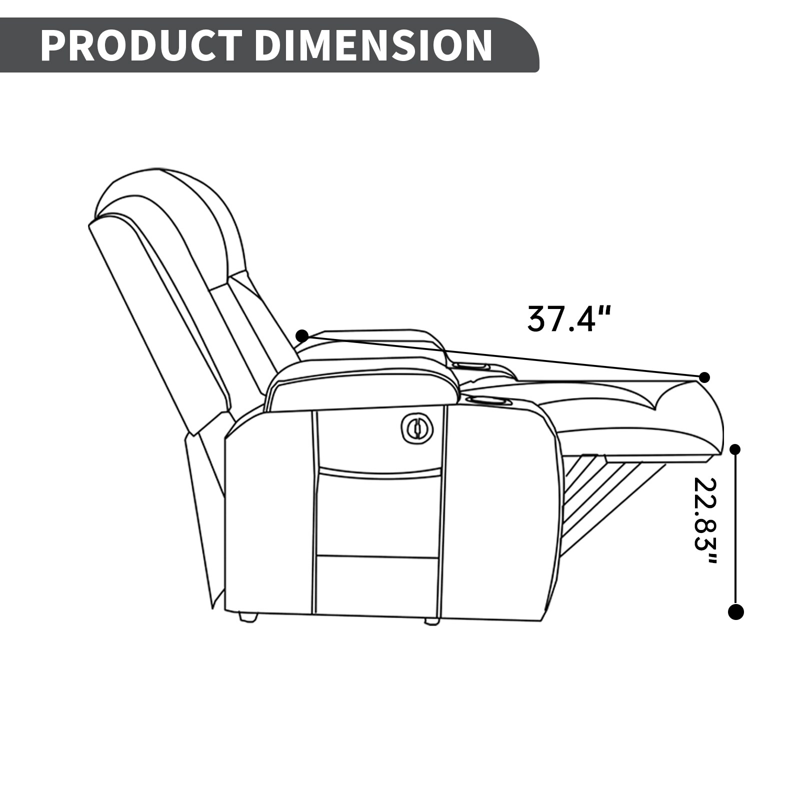 Clihome CL-3205888 recliners - View #16