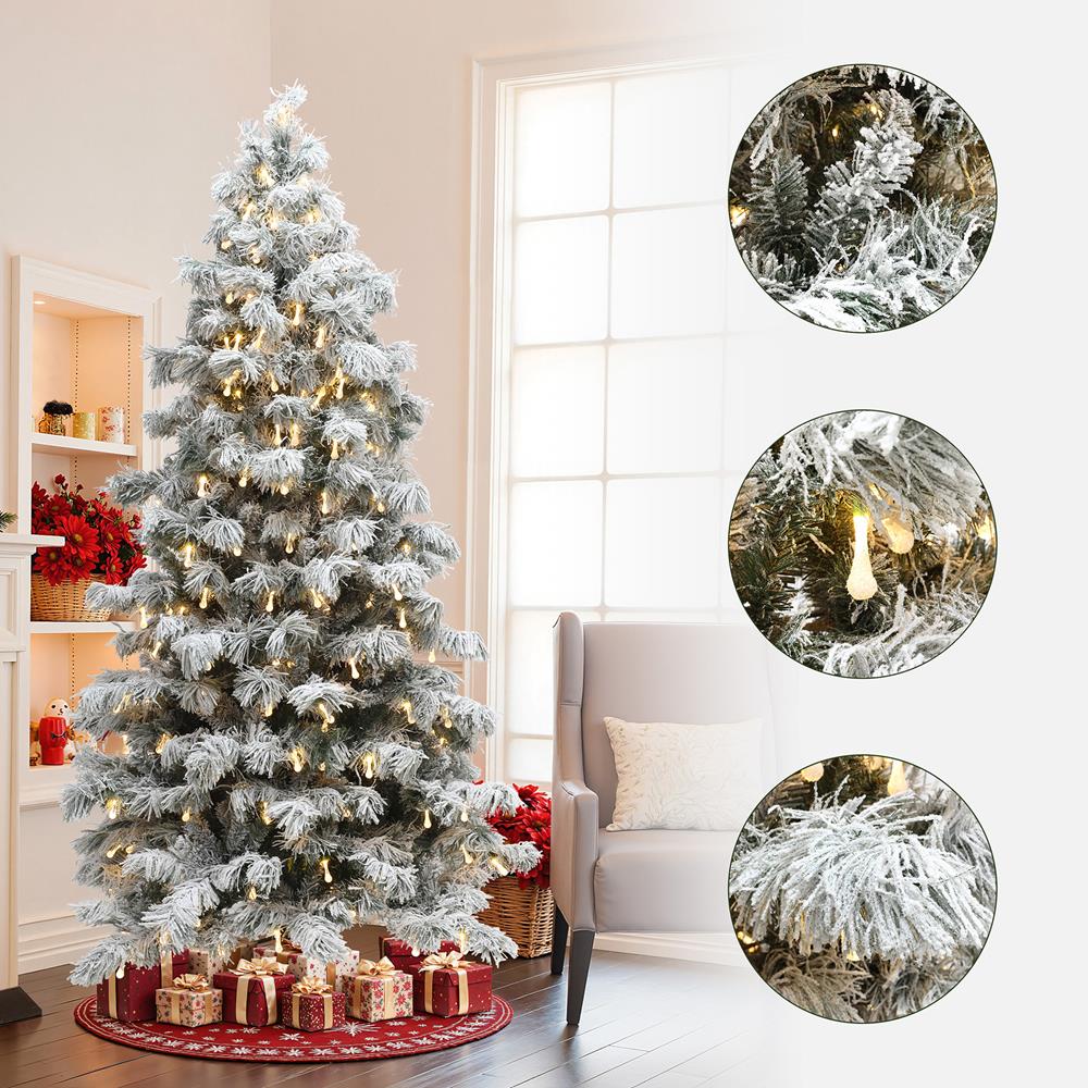 LuxenHome WHAP2561 Artificial-Christmas-Trees - View #5