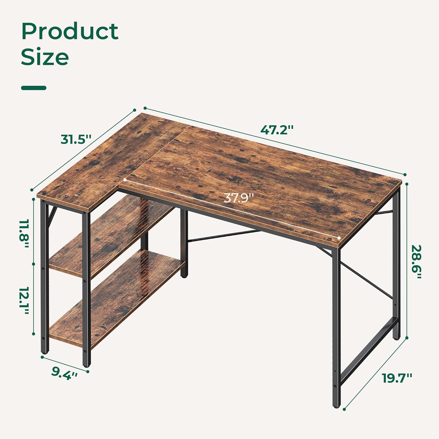 GlasFlength LW-DK-059 desks - View #3