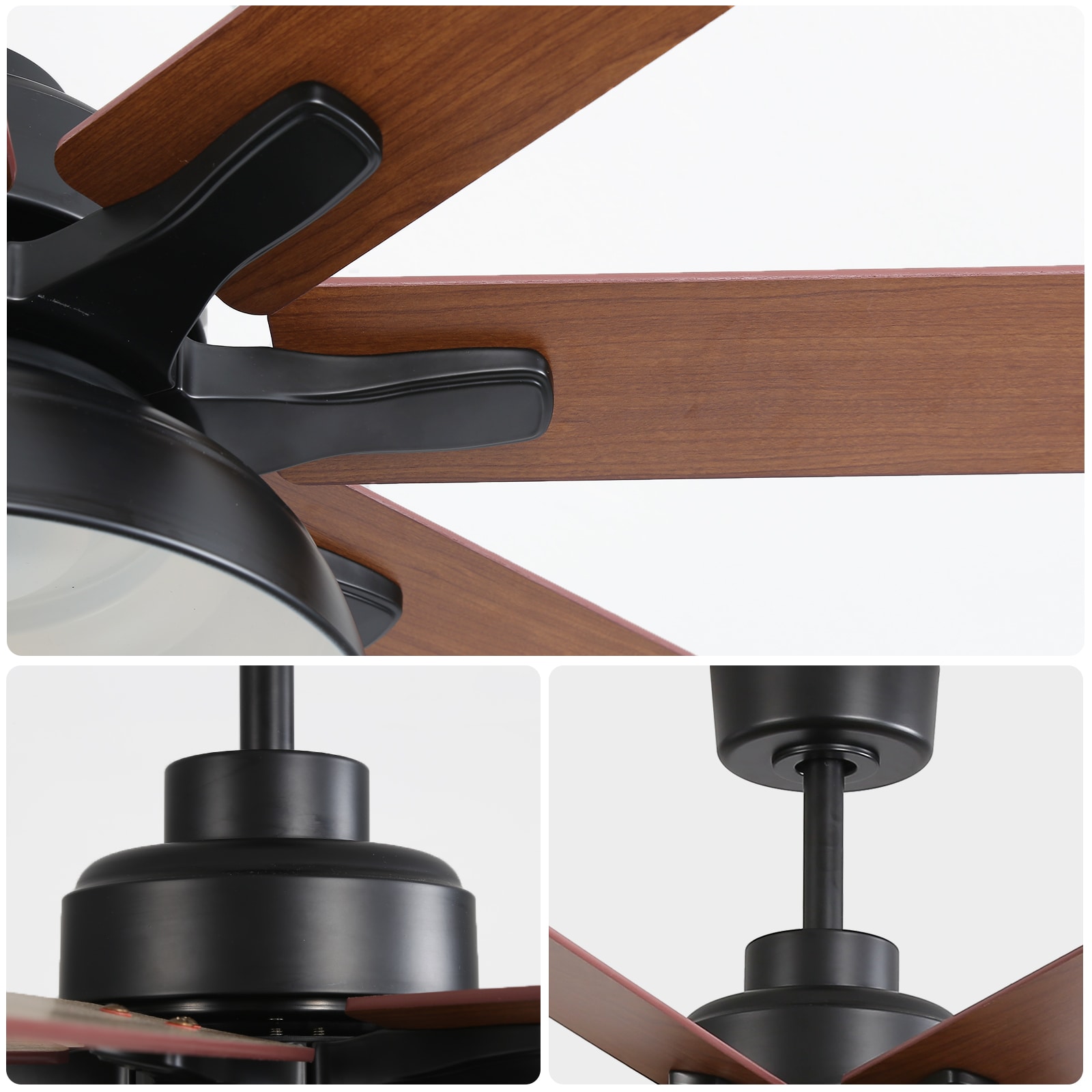 Sofucor L-66K004-BK-DC-SS-60 Ceiling-Fans - View #3