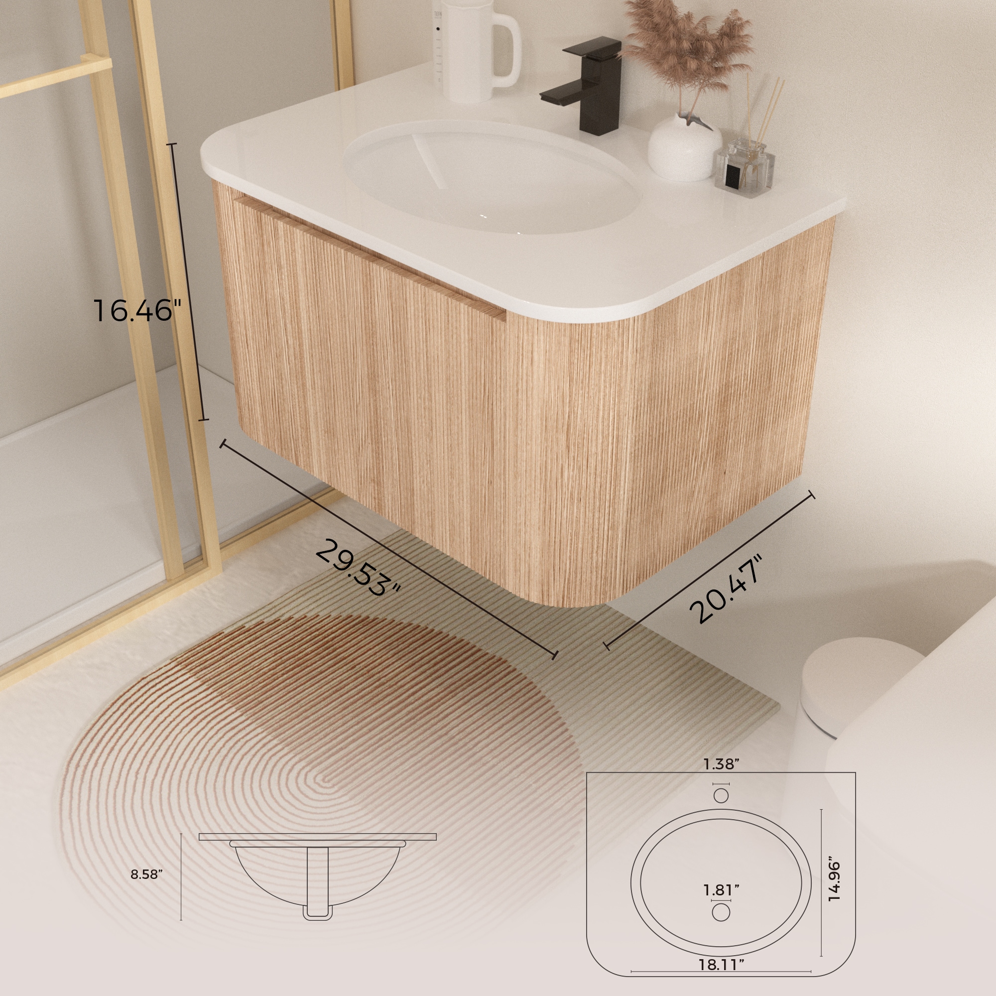 Tatayosi RY-5P336177 Bath-Vanity-Combo - View #5